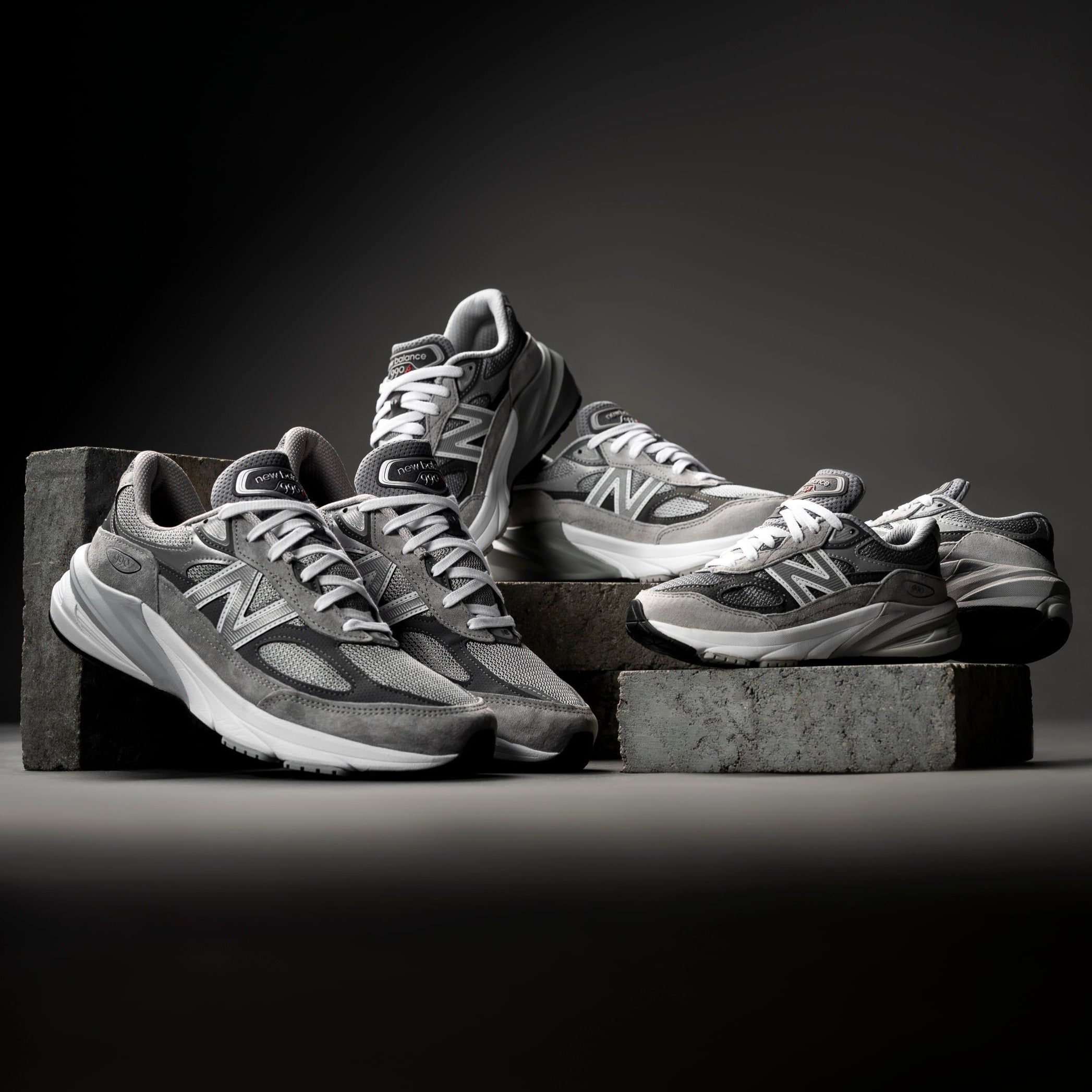 New Balance 990v6 Running Shoes - Made in USA, Grey - Perfect for Jogging, Gym & Casual Wear