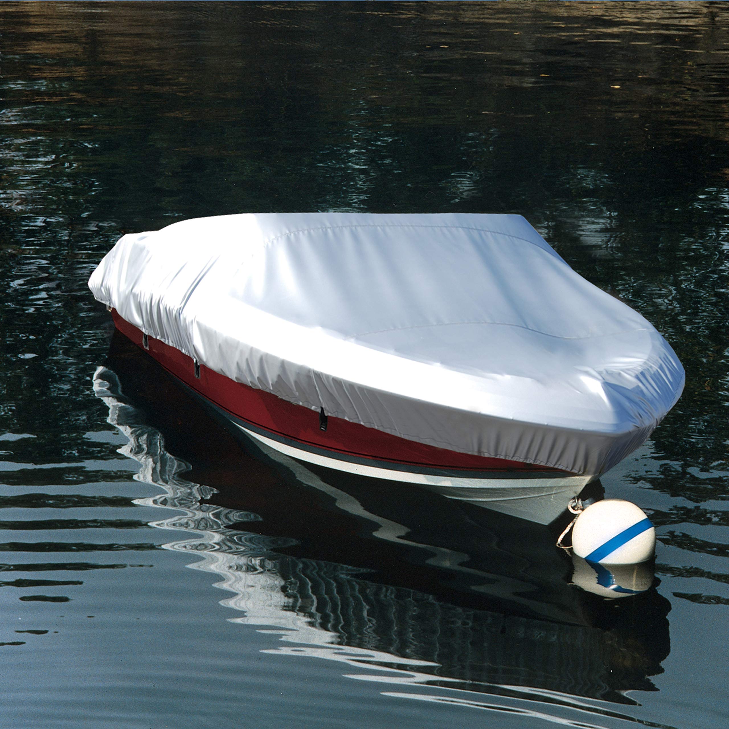 Premium Moor 'n Stor Boat Cover - Heavy Duty Waterproof Protection for Boats Up to 30ft - All Weather UV Resistant Marine Grade Fabric - Perfect for Outdoor Storage & Trailering