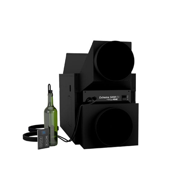 WhisperKOOL Extreme 5000tiR Fully Ducted Wine Cellar Cooling System - Premium Wine Cooler for Home, Restaurant & Commercial Use