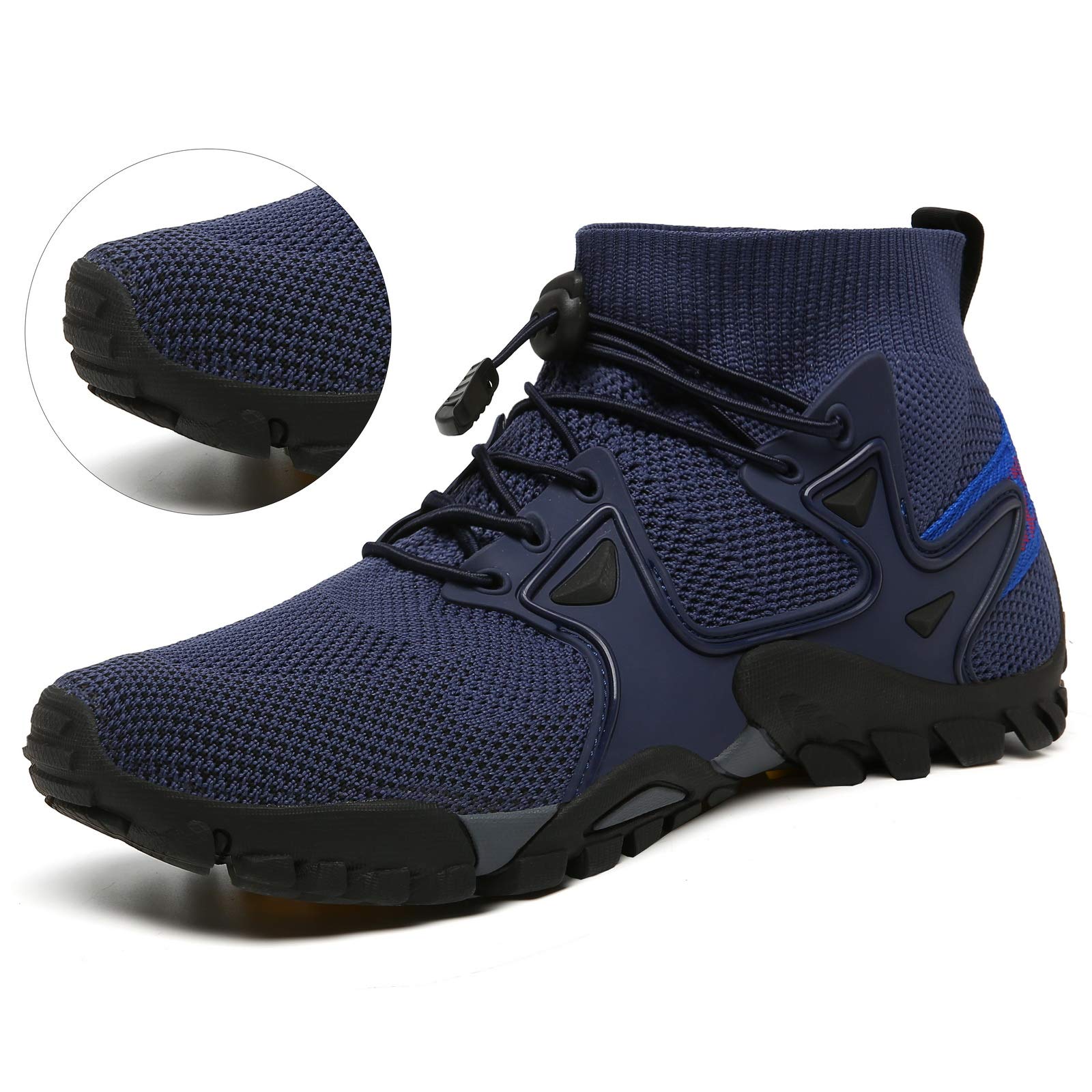 **Men's & Women's Hiking Shoes - Lightweight Outdoor Athletic Trail Running & Trekking Shoes - Non-Slip Barefoot Sneakers for Walking, Jogging, Climbing & Travel - Perfect for Fitness, Sports & Adventure**