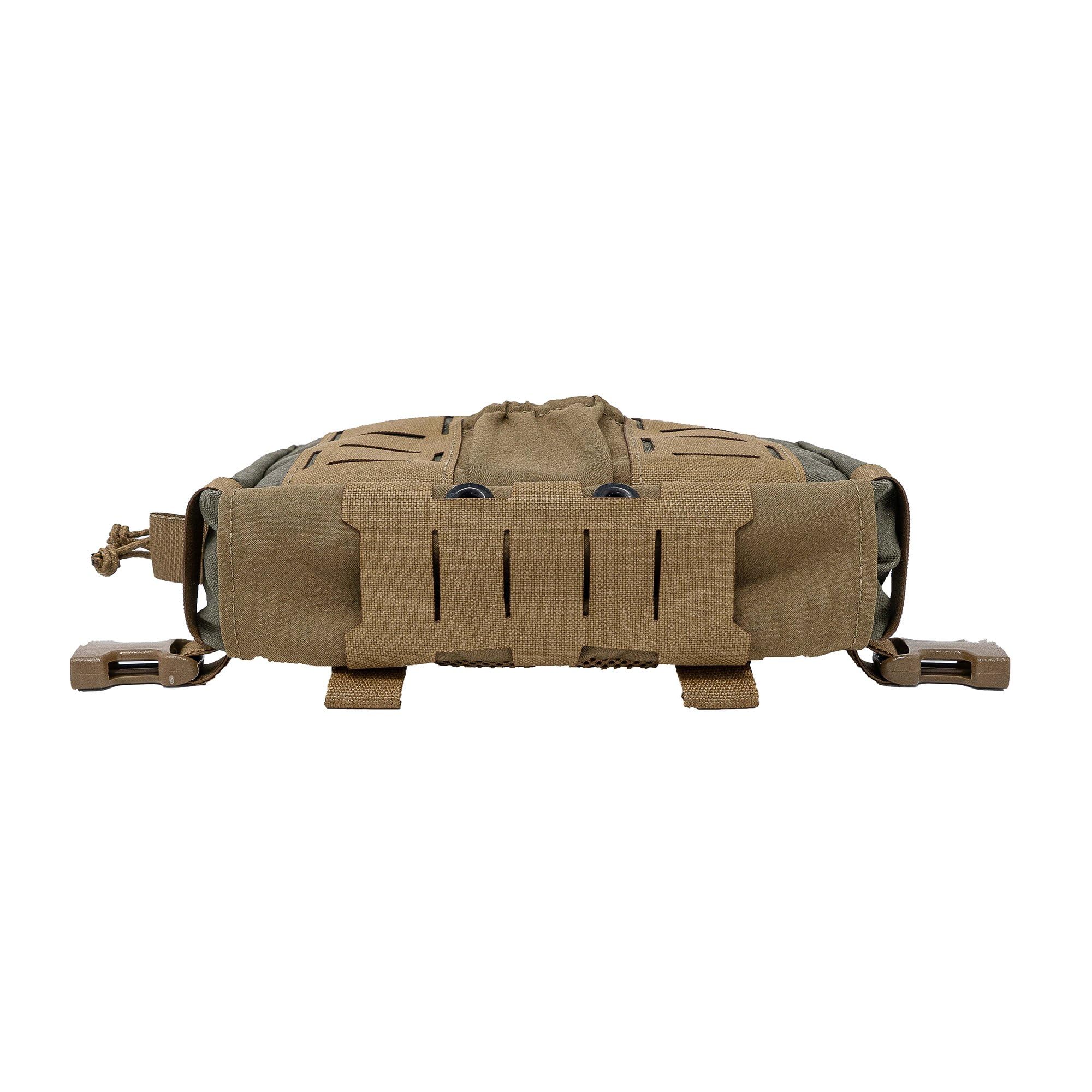FHF Gear Tactical Chest Rig - Adjustable Molle Vest for Airsoft, Hunting & Outdoor Activities | Durable Military Style Load Bearing Equipment