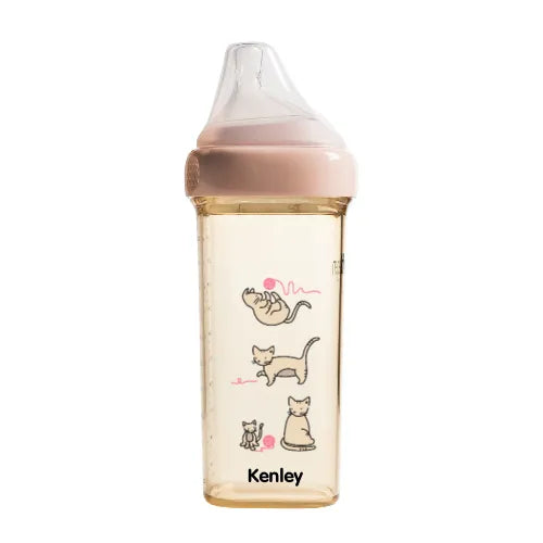 Hegen Baby Bottle - Customizable & Reusable Feeding Bottle for Newborns & Infants - Perfect for Breastmilk, Formula, and On-the-Go Feeding