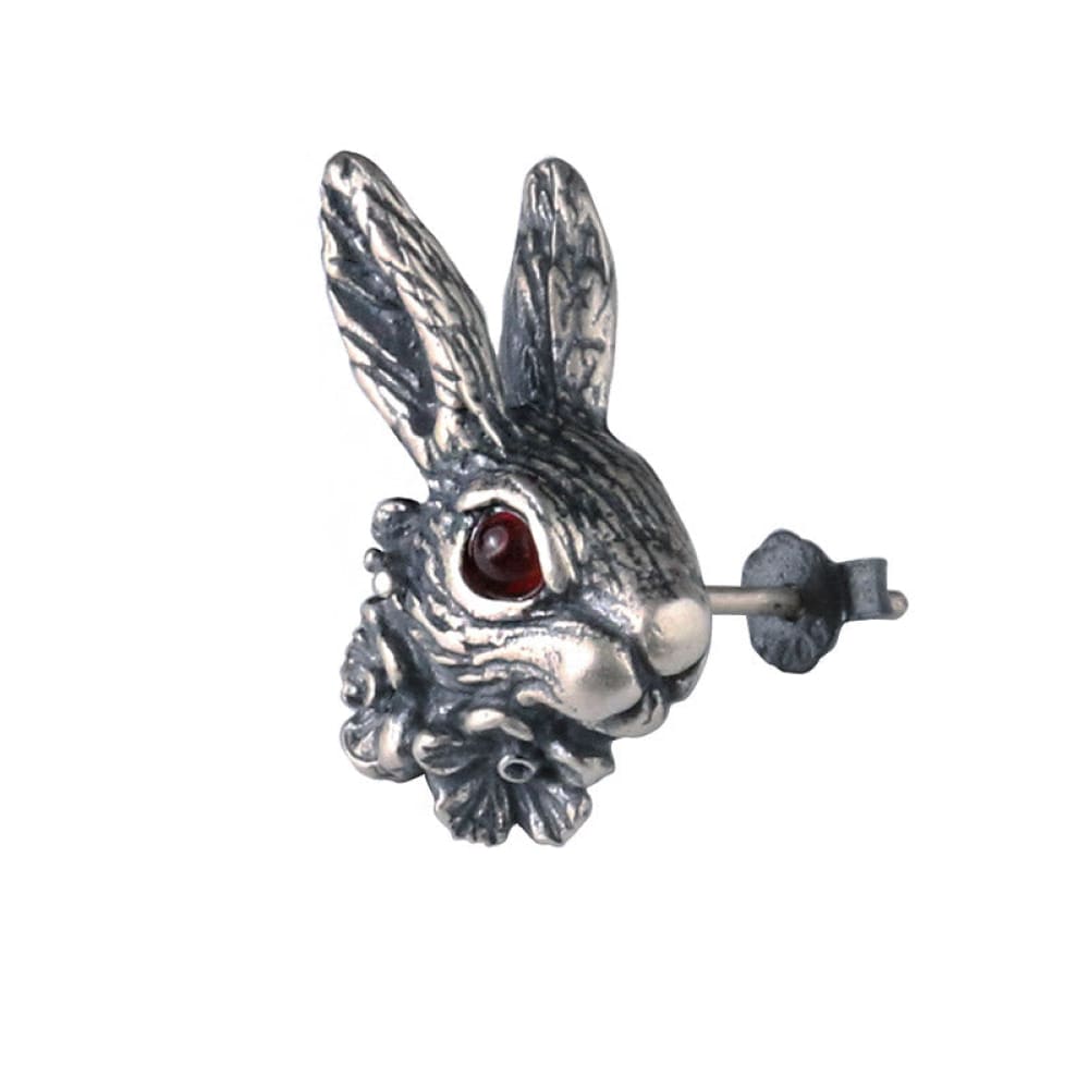 Sterling Silver Rabbit Stud Earrings for Women - Dainty & Elegant Jewelry Gift for Her - Perfect for Everyday Wear, Parties & Special Occasions