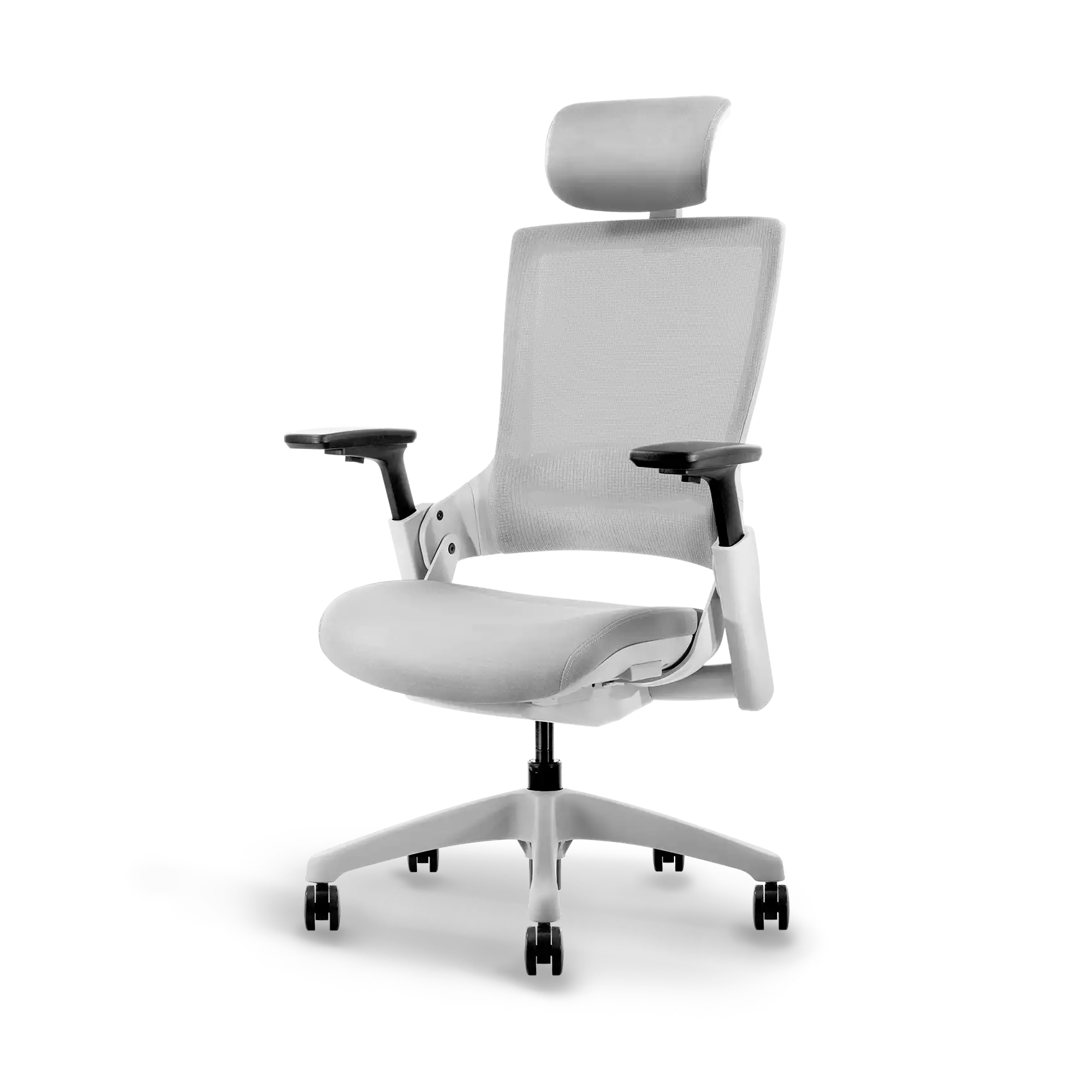 Ergonomic Office Chair with Adjustable Lumbar Support - Comfortable Desk Chair for Home & Work - Perfect for Long Hours Sitting, Gaming, and Studying