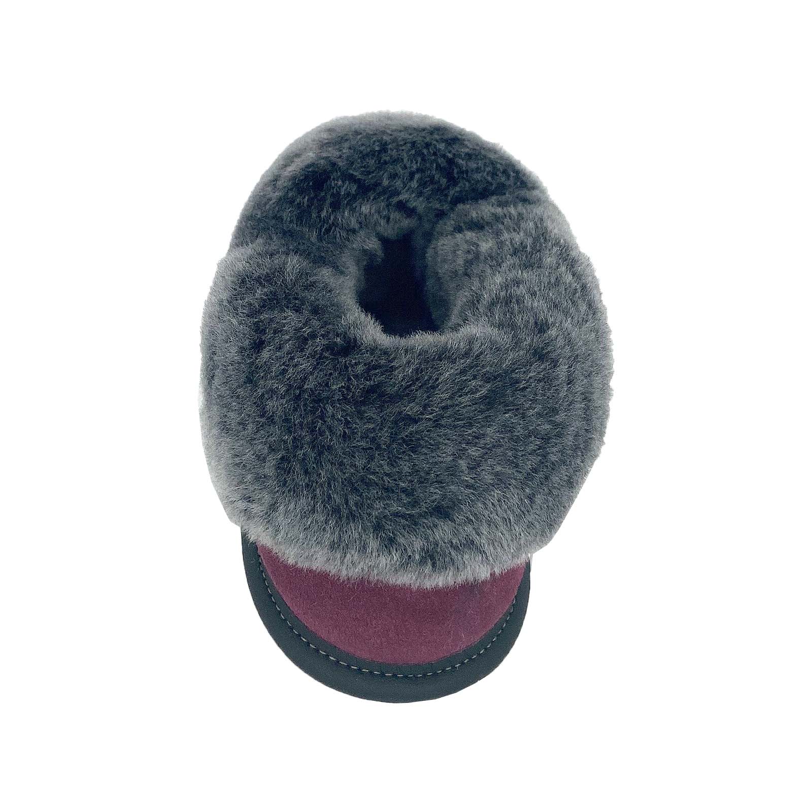 Cozy Women's Low Cut Sheepskin Slippers - Soft Indoor/Outdoor House Shoes for Winter Comfort & Warmth - Perfect for Home, Lounge & Relaxation