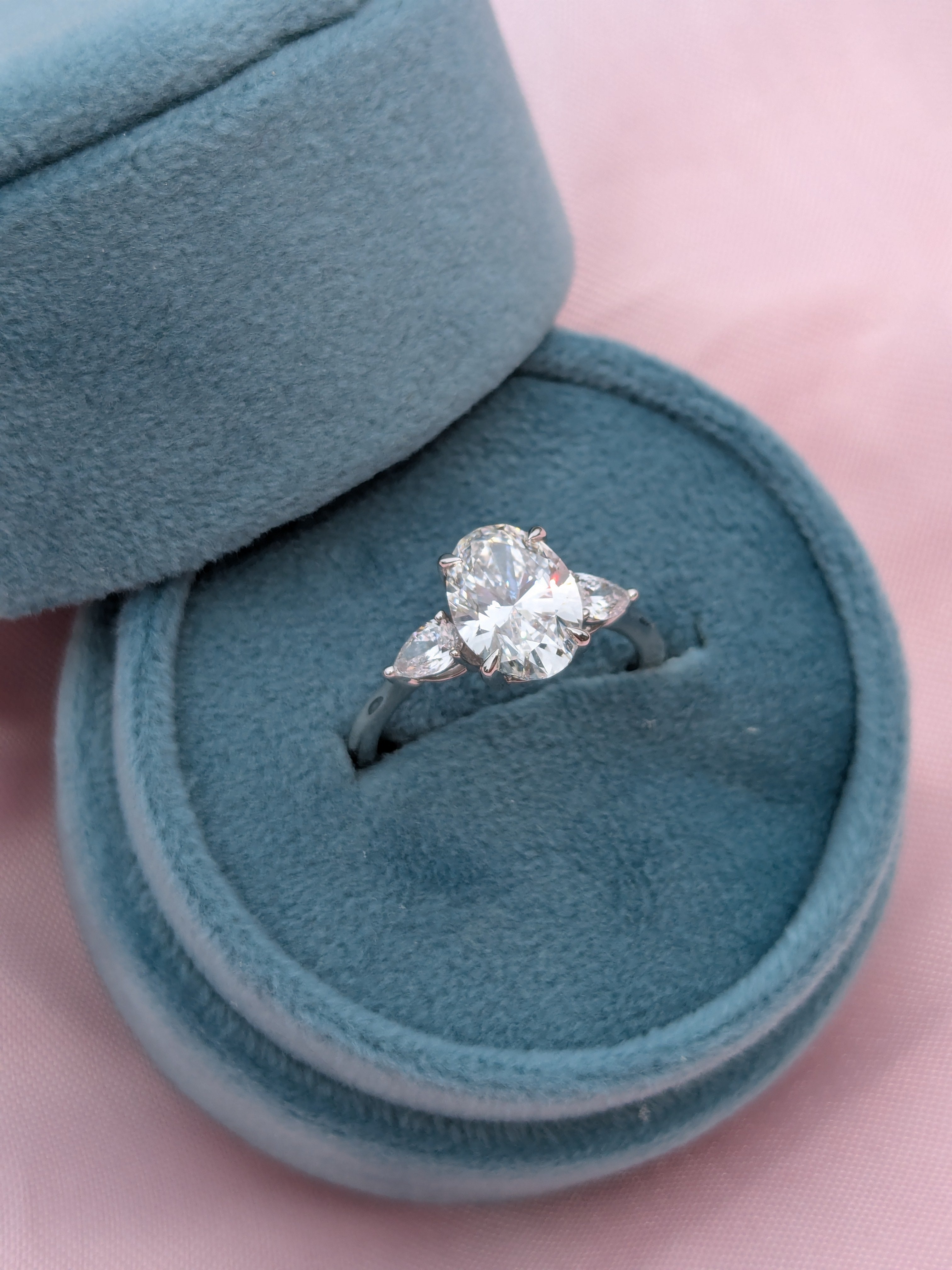 Jackie Engagement Ring - Elegant Diamond Wedding Band for Women - Perfect for Proposals, Anniversaries & Special Occasions