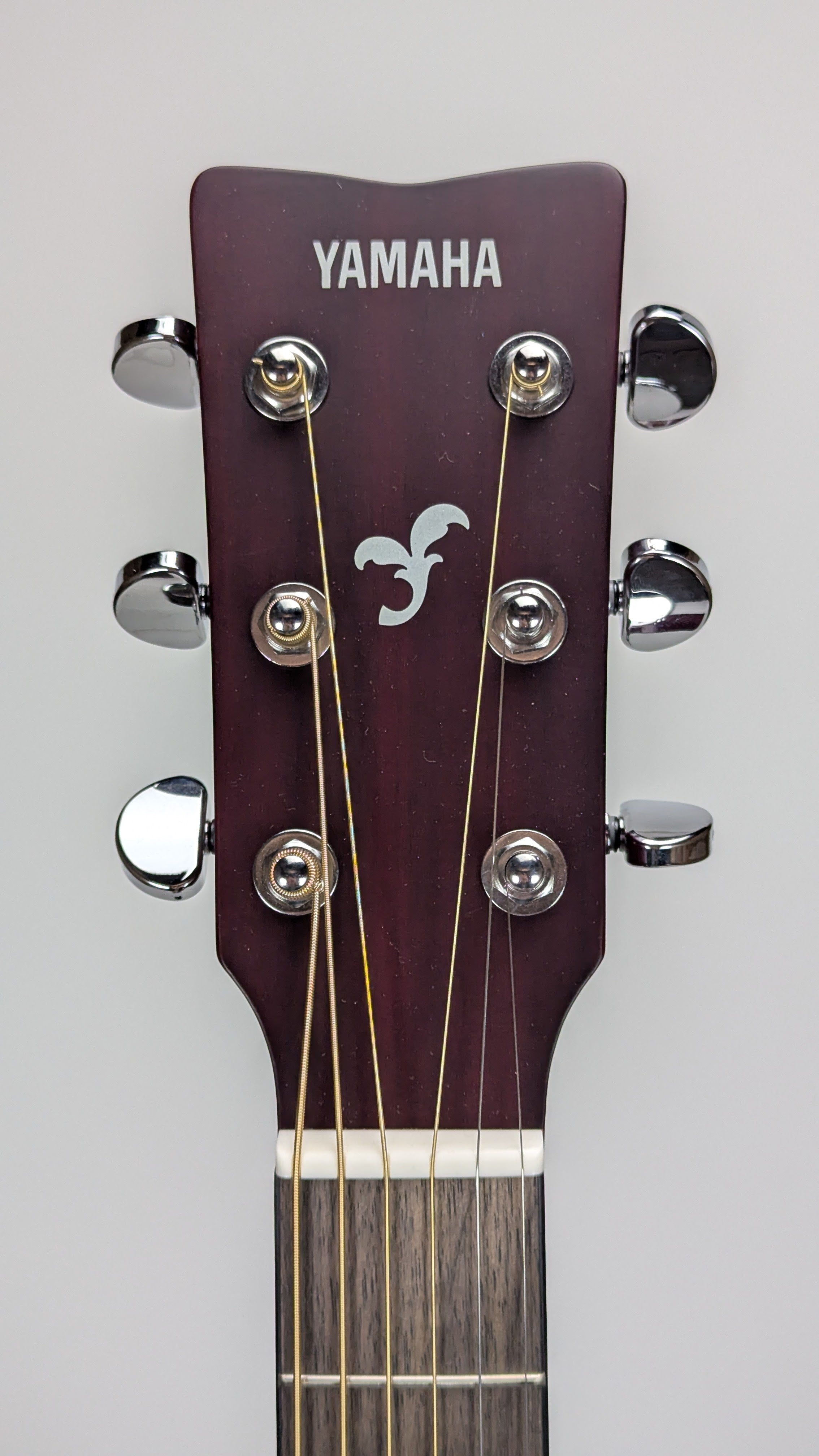 Yamaha FSX800C Small Body Acoustic-Electric Guitar - Ruby Red Finish | Perfect for Travel, Camping & Home Practice