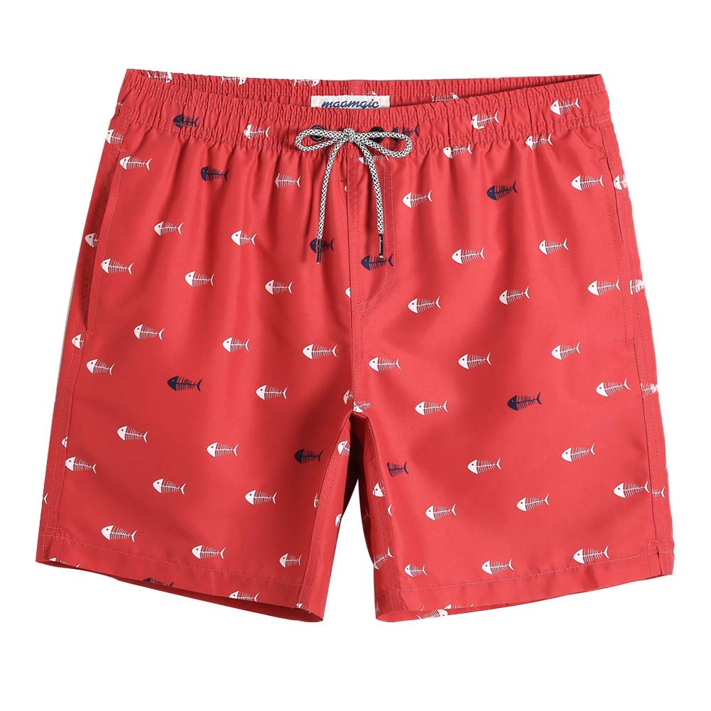 Men's Quick Dry Swim Shorts - Slim Fit Bathing Suits with Mesh Lining for Beach & Pool