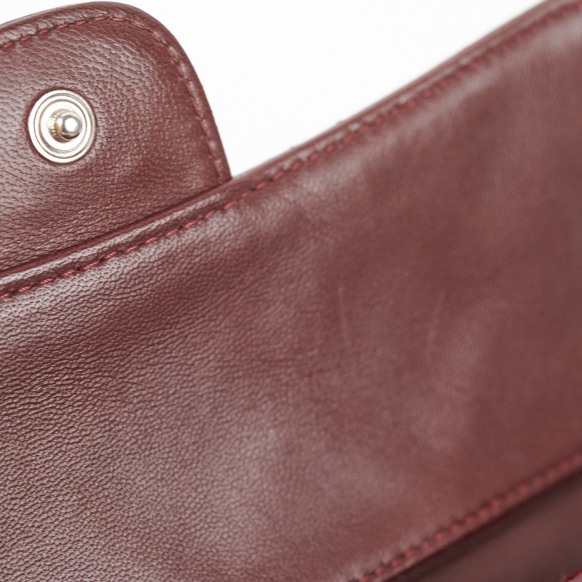 Chanel Long Quilted Patent Leather Burgundy Wallet for Women | Luxury Designer Card Holder & Money Organizer | Perfect for Everyday Use, Travel, and Gifting