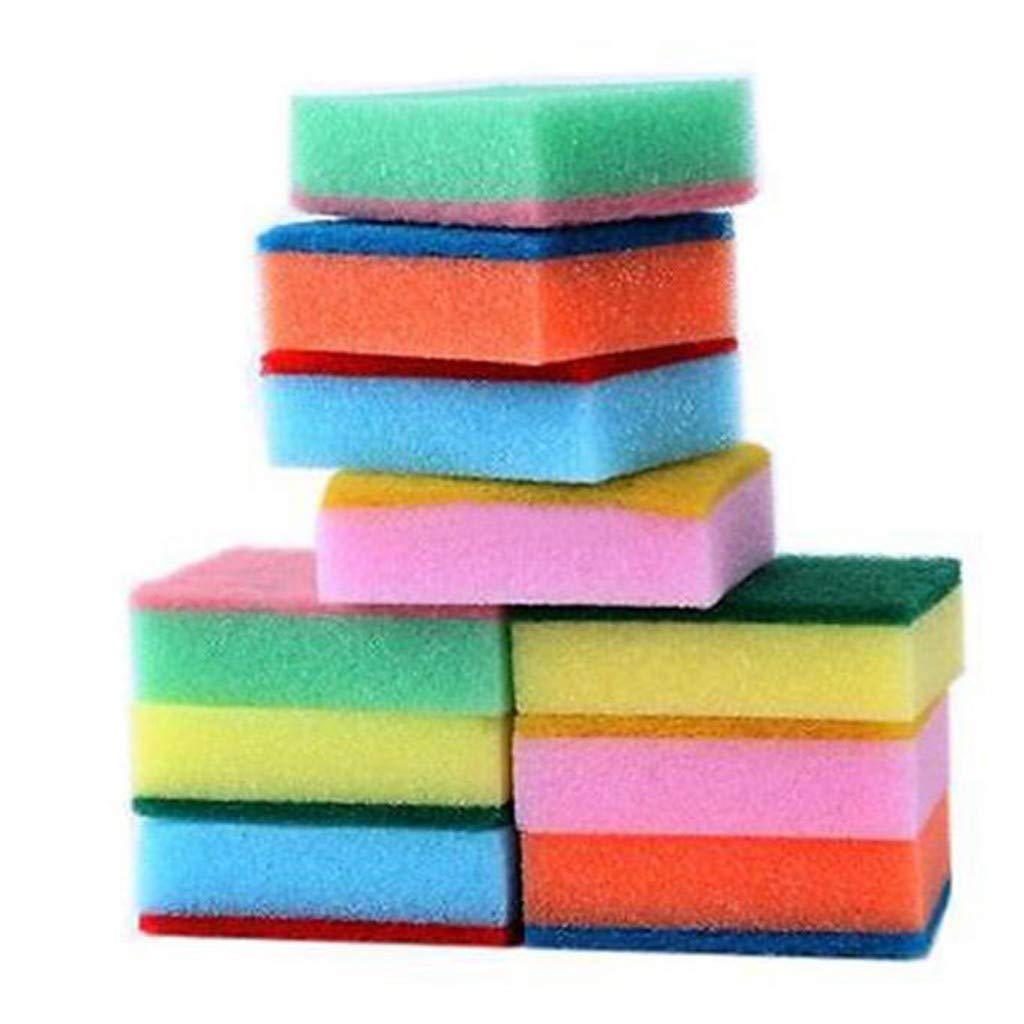 10PCS Kitchen Sponge Set - Universal Cleaning Tools for Home & Dishwashing