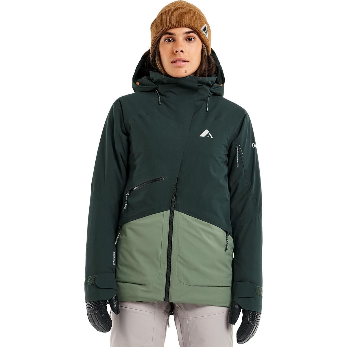 Grace Women's Insulated Winter Jacket - Waterproof Windproof Warm Coat for Outdoor Hiking, Skiing & Cold Weather