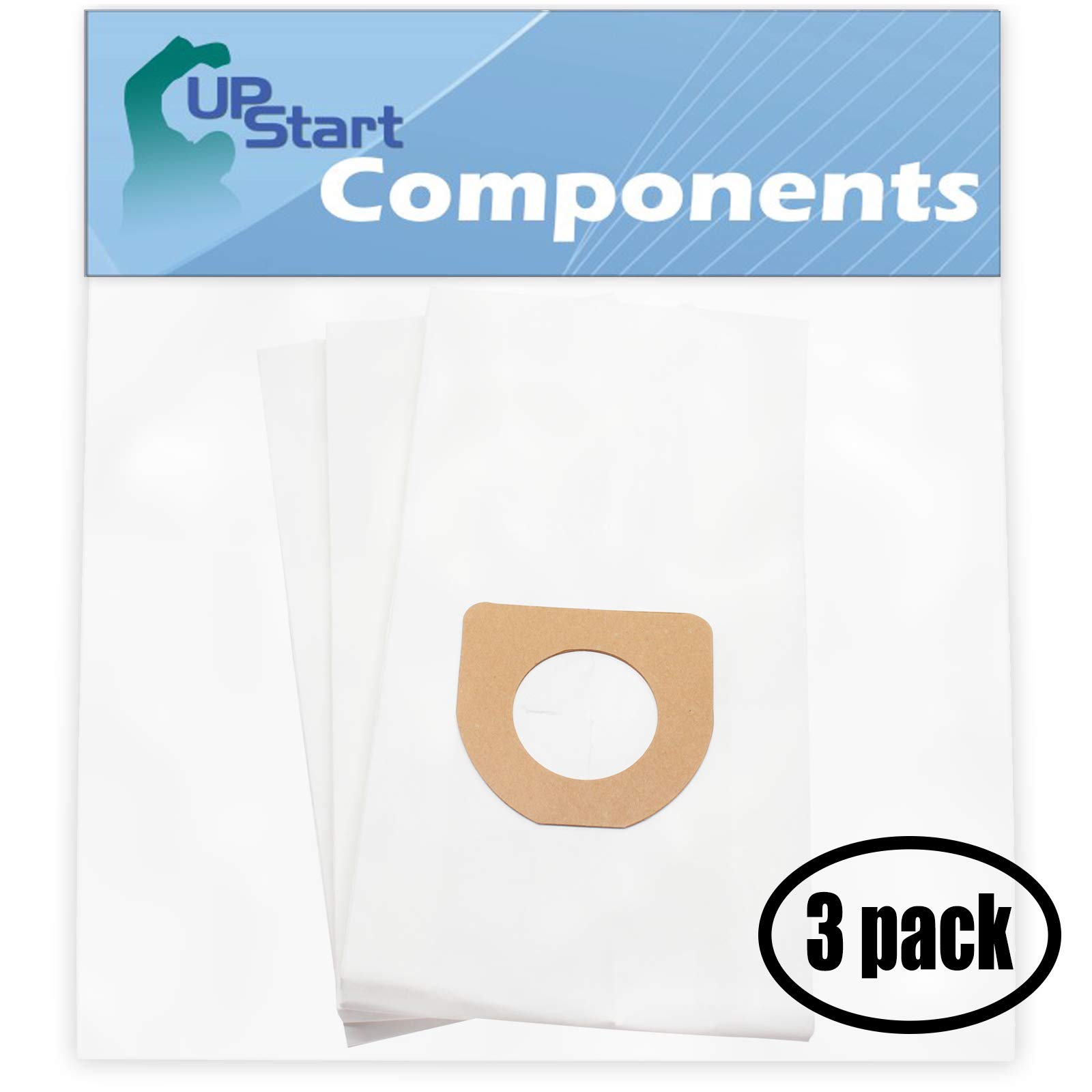 Upstart Battery 9 Replacement Vacuum Bags for Hoover 43655010 & 4010100A - 3-Pack Type A Vacuum Bags | Perfect for Hoover Upright Vacuums, Pet Hair & Deep Cleaning