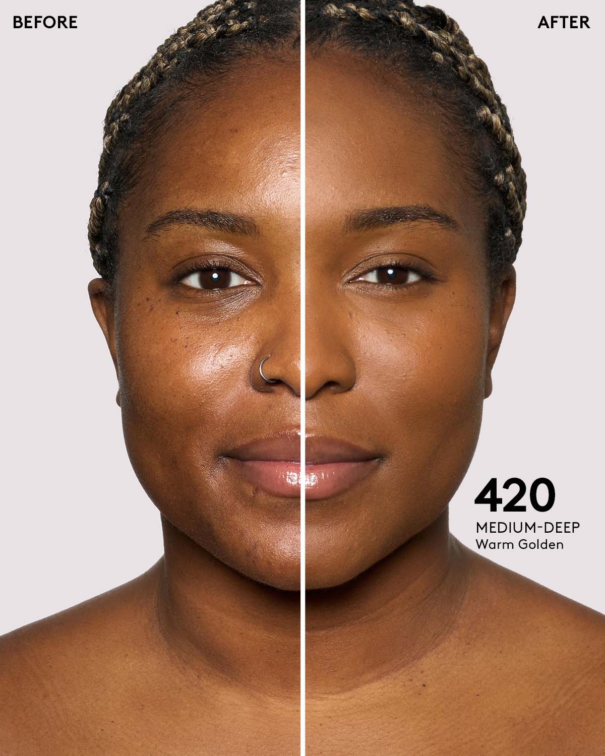 Pro Filt'r Soft Matte Powder Foundation - Shade #420 | Oil-Free, Long-Lasting Coverage for All-Day Wear | Perfect for Oily Skin & Hot Weather