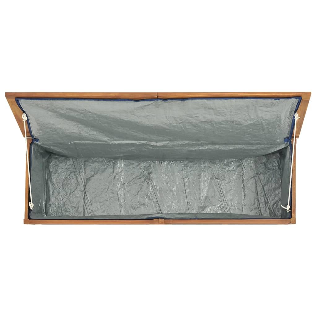 Solid Teak Wood Patio Storage Box 59