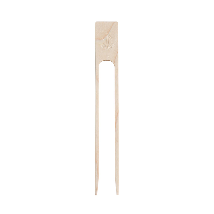 J.K. Adams Premium Maple Wood Toast Tongs - Perfect for Breakfast, Serving Hot Bread & Pastries - Kitchen Essential for Toasters & Ovens
