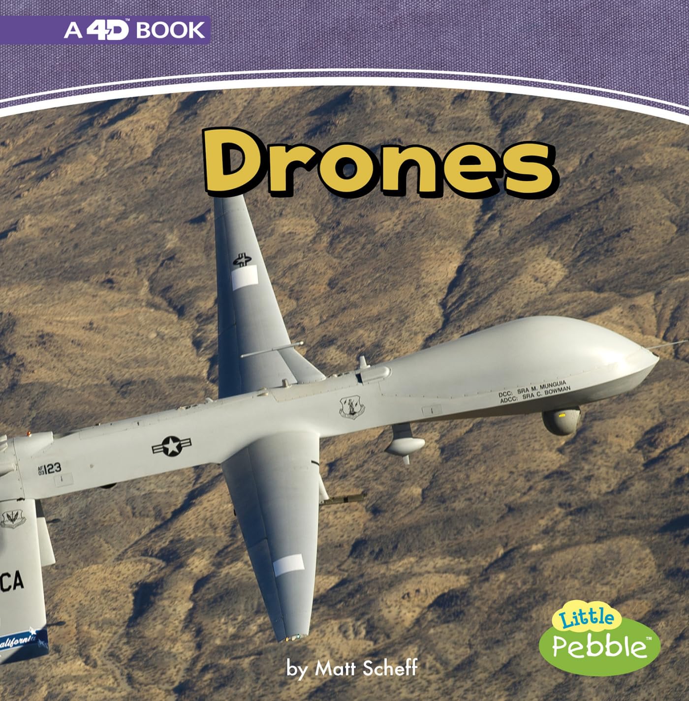 **4D Military Drone Book - Interactive Learning for Kids | Explore Mighty Machines with Augmented Reality | Perfect for STEM Education & Gift Ideas**