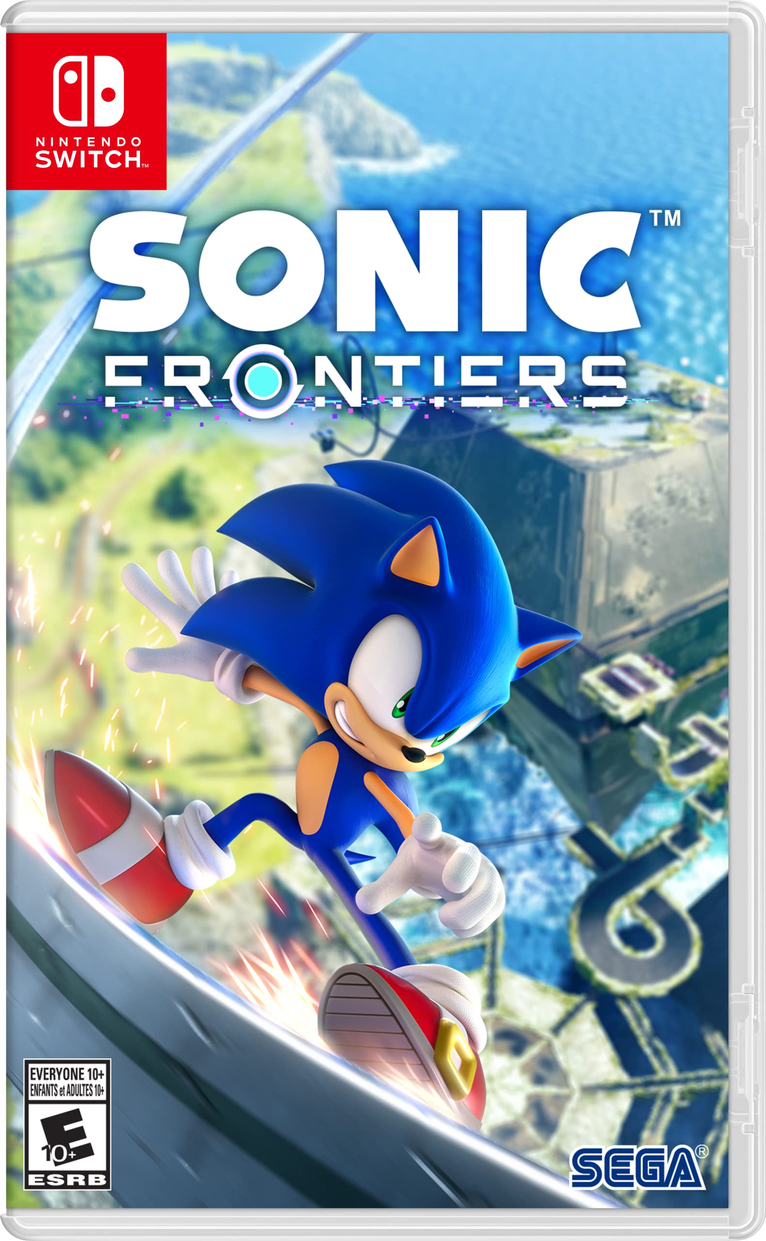 Sonic Frontiers Game for Nintendo Switch - Fast-Paced Adventure & Action Platformer - Perfect for Kids, Teens & Gaming Enthusiasts at Home or On-The-Go