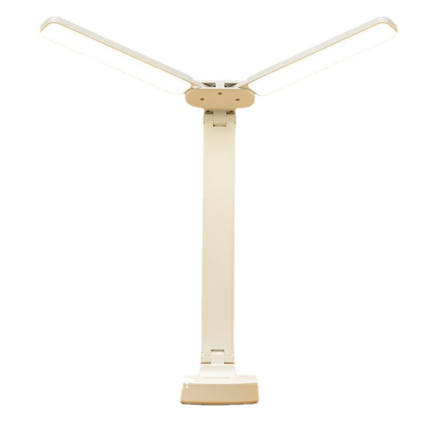 USB Rechargeable LED Table Lamp - Foldable Touch Dimmable Study Reading Light with Child Protection, Perfect for Bedroom, Office & Night Light Use