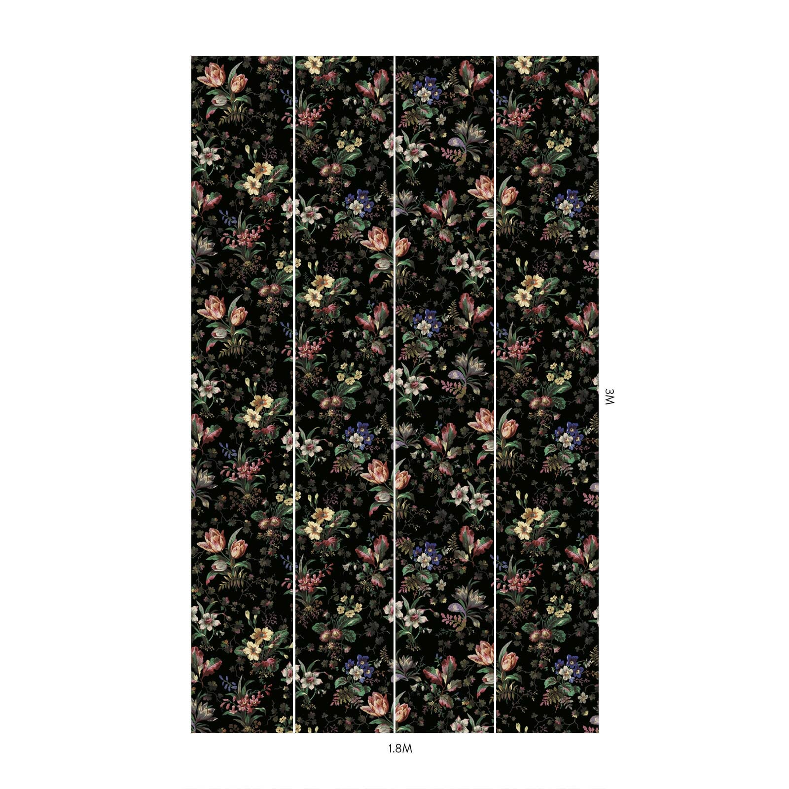 TULIPA Onyx Wallpaper - Premium Peel and Stick Wallpaper for Home Decor, Bedroom, Living Room, and Office
