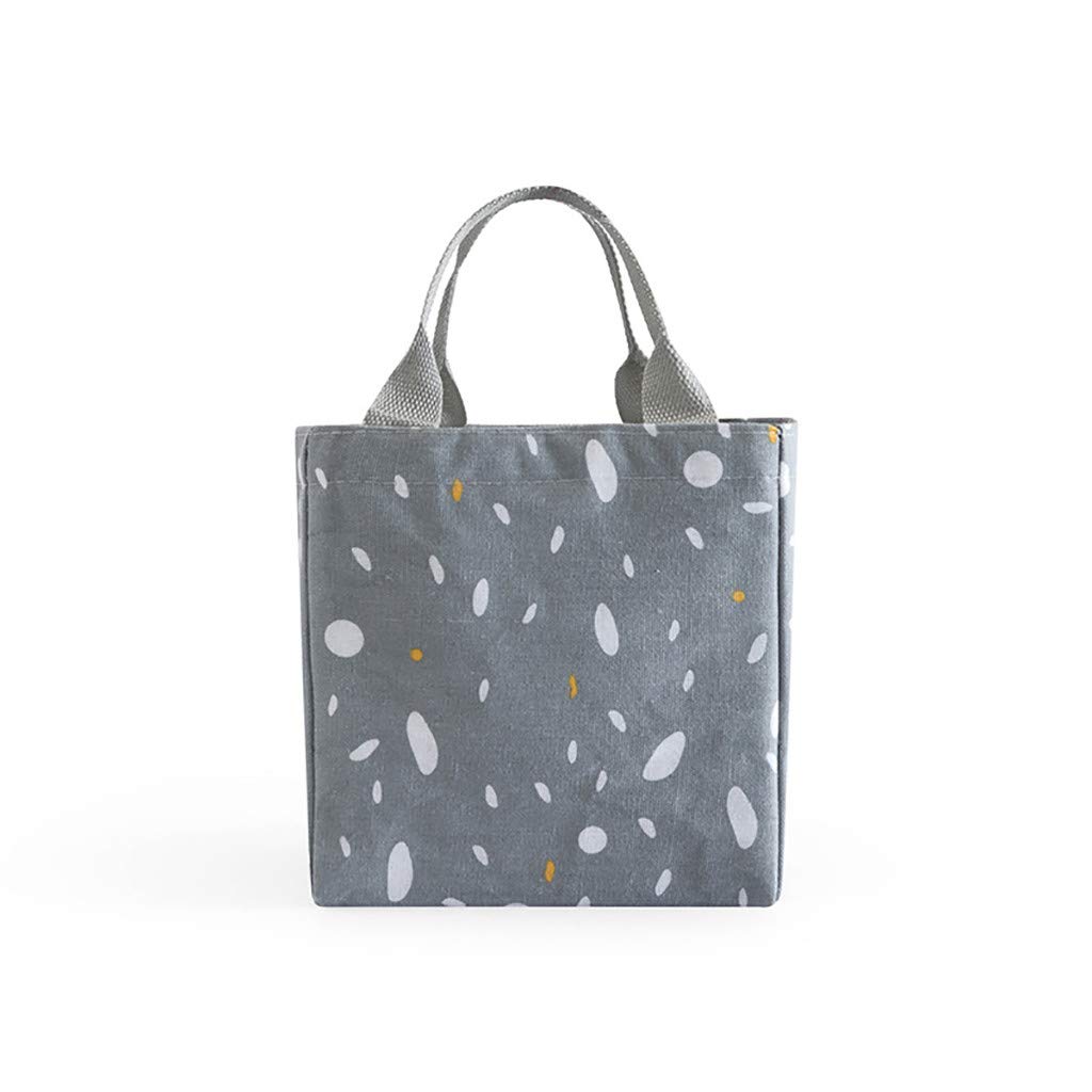 Atezch Insulated Lunch Bag for Women & Kids - Reusable Tote Lunch Box, Bento Food Storage Container - Perfect for Work, School, Picnics & Outdoor Activities