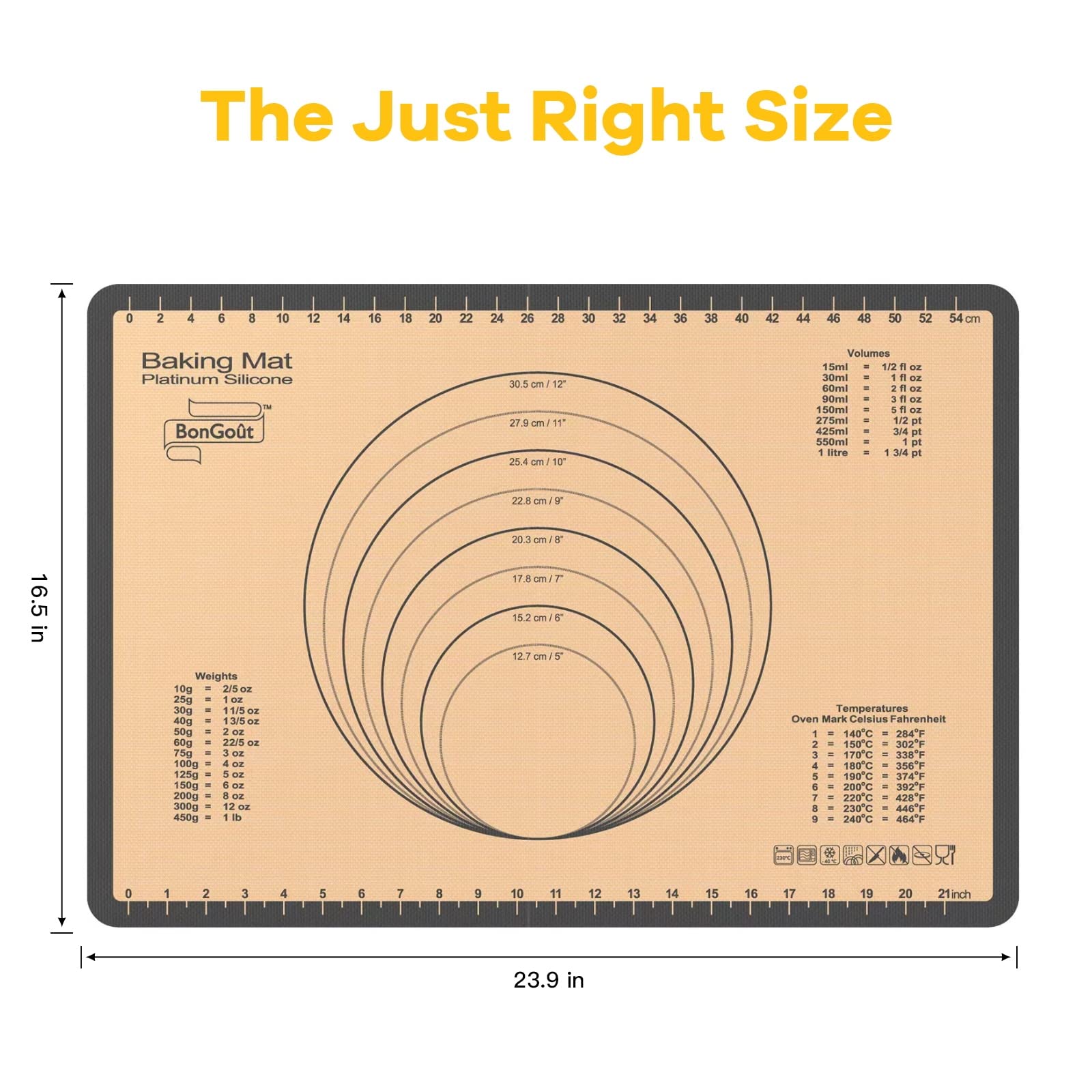 Non-Stick Silicone Baking Mat 23.9
