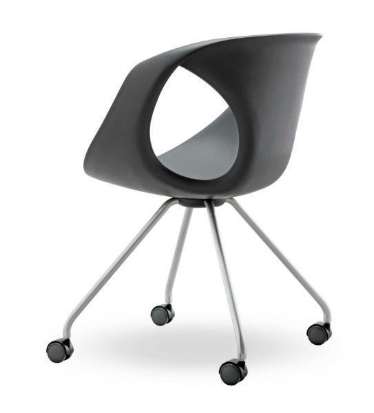 Tonon Up Soft Touch Chair with Caster Base - Ergonomic Office Chair for Home & Work, Model 907.61 - Perfect for Desks, Conference Rooms & Workspaces