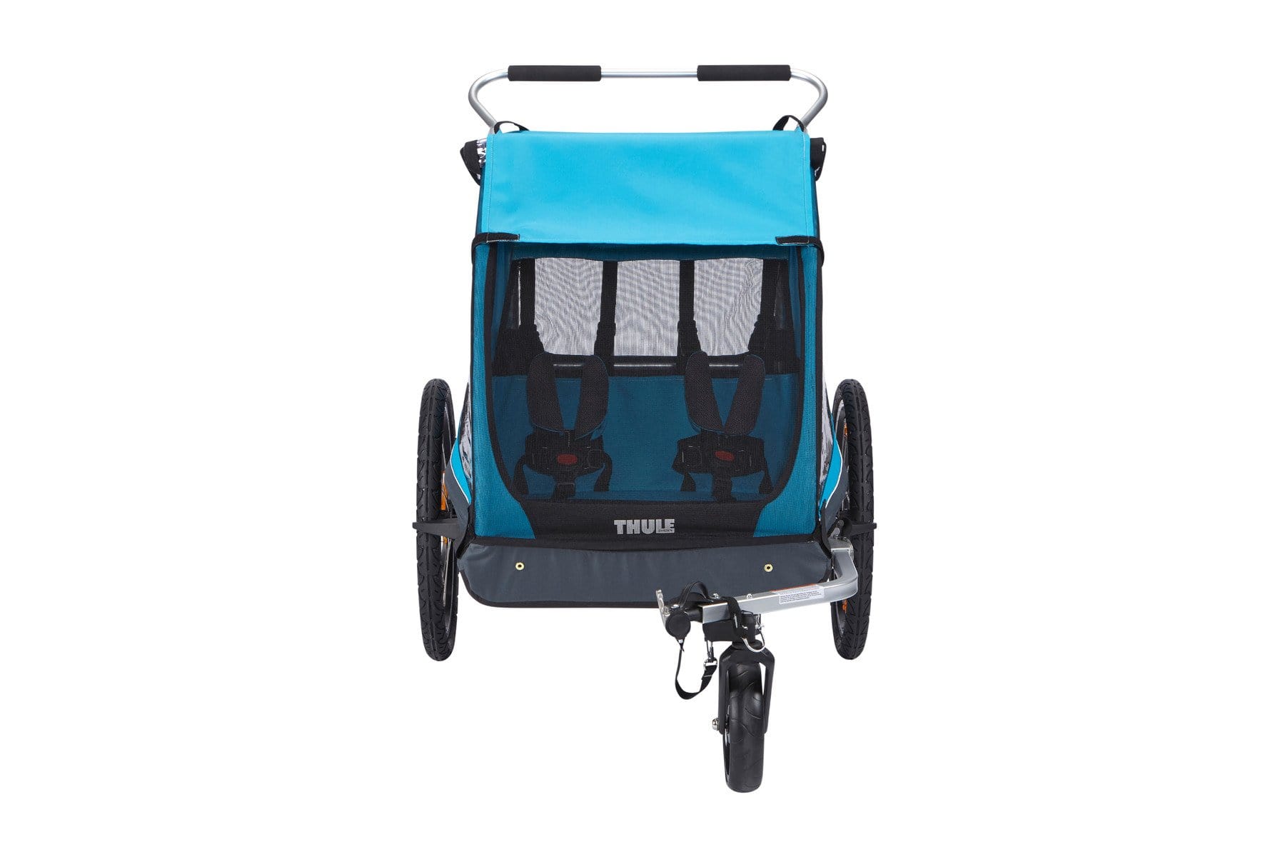 Thule Coaster XT Premium Bike Trailer for Kids - Convertible Stroller & Cargo Carrier - All-Terrain Wheels for Outdoor Adventures - Perfect for Cycling, Jogging, and Family Outings