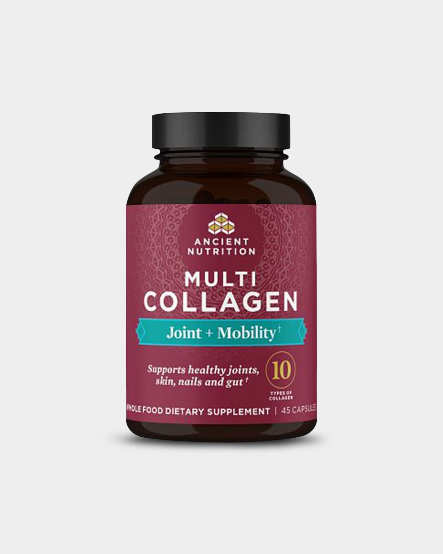 Ancient Nutrition Multi Collagen Protein Powder - Supports Joint Health & Mobility - Promotes Skin, Hair & Nail Growth - Grass-Fed Collagen Supplement for Active Lifestyles & Post-Workout Recovery
