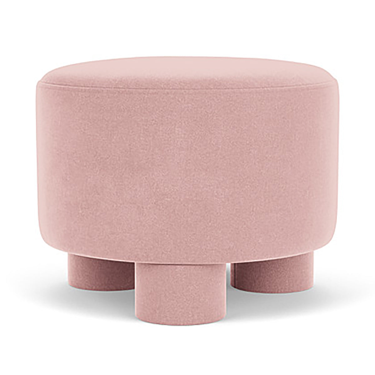 Faith Fabric Ottoman - Stylish and Versatile Storage Footstool for Living Room, Bedroom, or Nursery - Perfect for Extra Seating, Footrest, and Home Decor