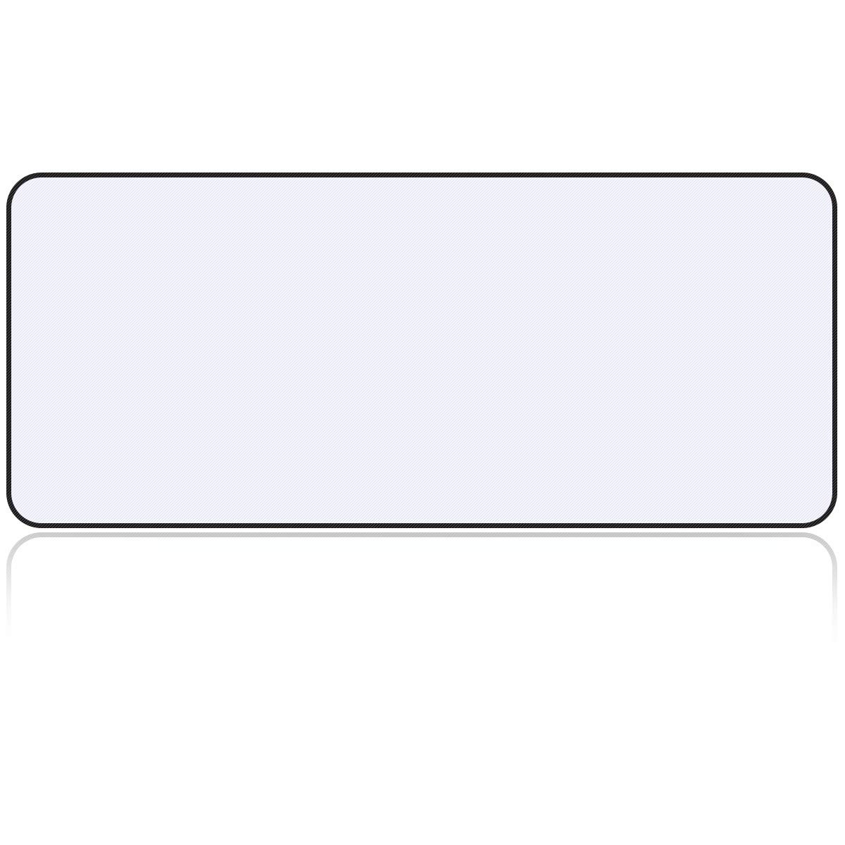Qisan XXL Gaming Mouse Pad - 31.5x11.8 Inch Non-Slip Rubber Base Computer Desk Mat for PC, Laptop, Keyboard - Ultra Thin 0.15