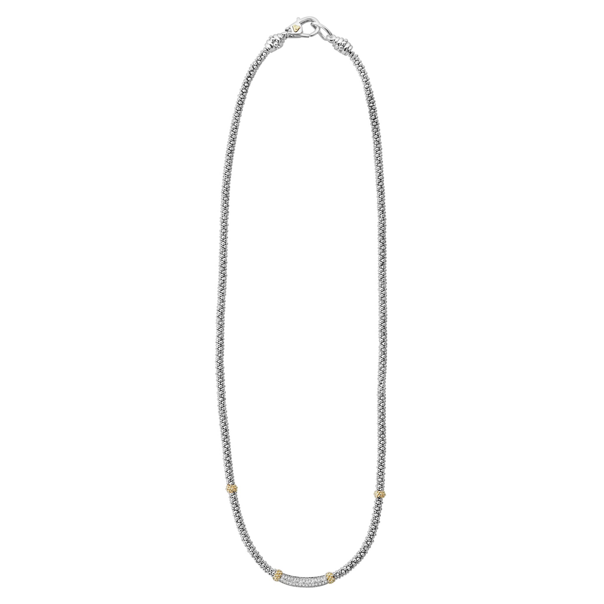 Luxury 3mm Caviar Diamond Necklace for Women - Elegant Fine Jewelry Gift for Anniversary, Wedding & Special Occasions