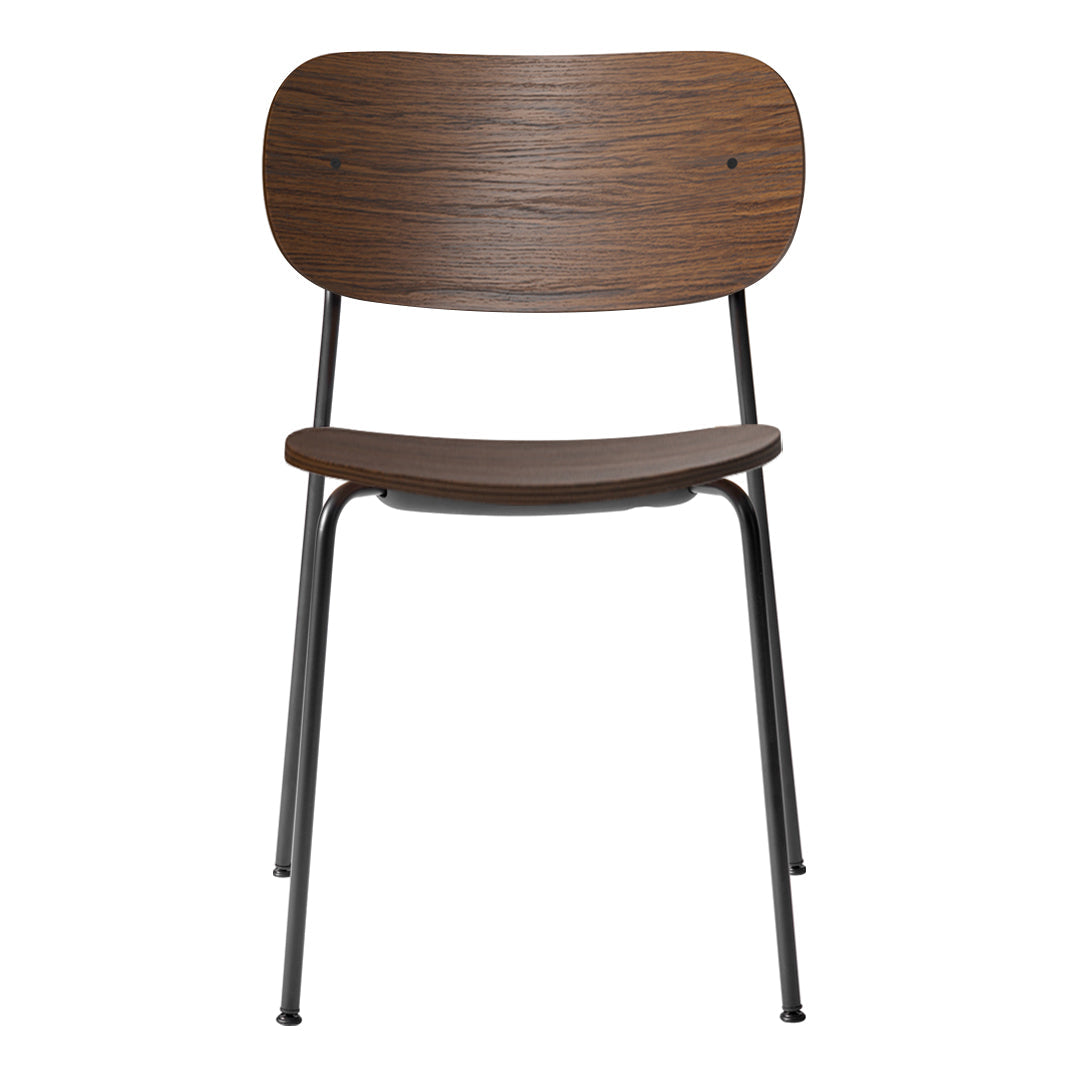 Co Dining Chair - Stackable Modern Kitchen Chairs for Small Spaces | Perfect for Breakfast Nook, Apartment Dining & Outdoor Patio