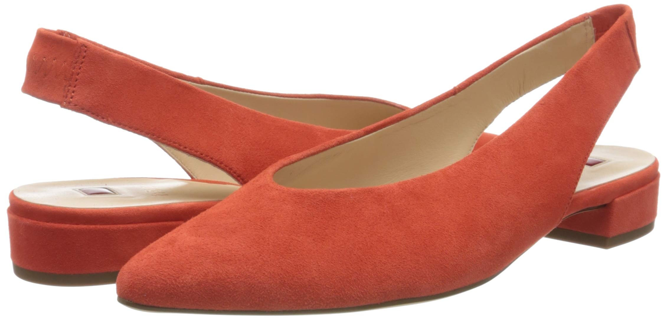 HÖGL Women's Closed Toe Ballet Flats - Comfortable Yellow Sunrise 4200 Shoes Size 8 | Perfect for Office, Casual Wear & Travel