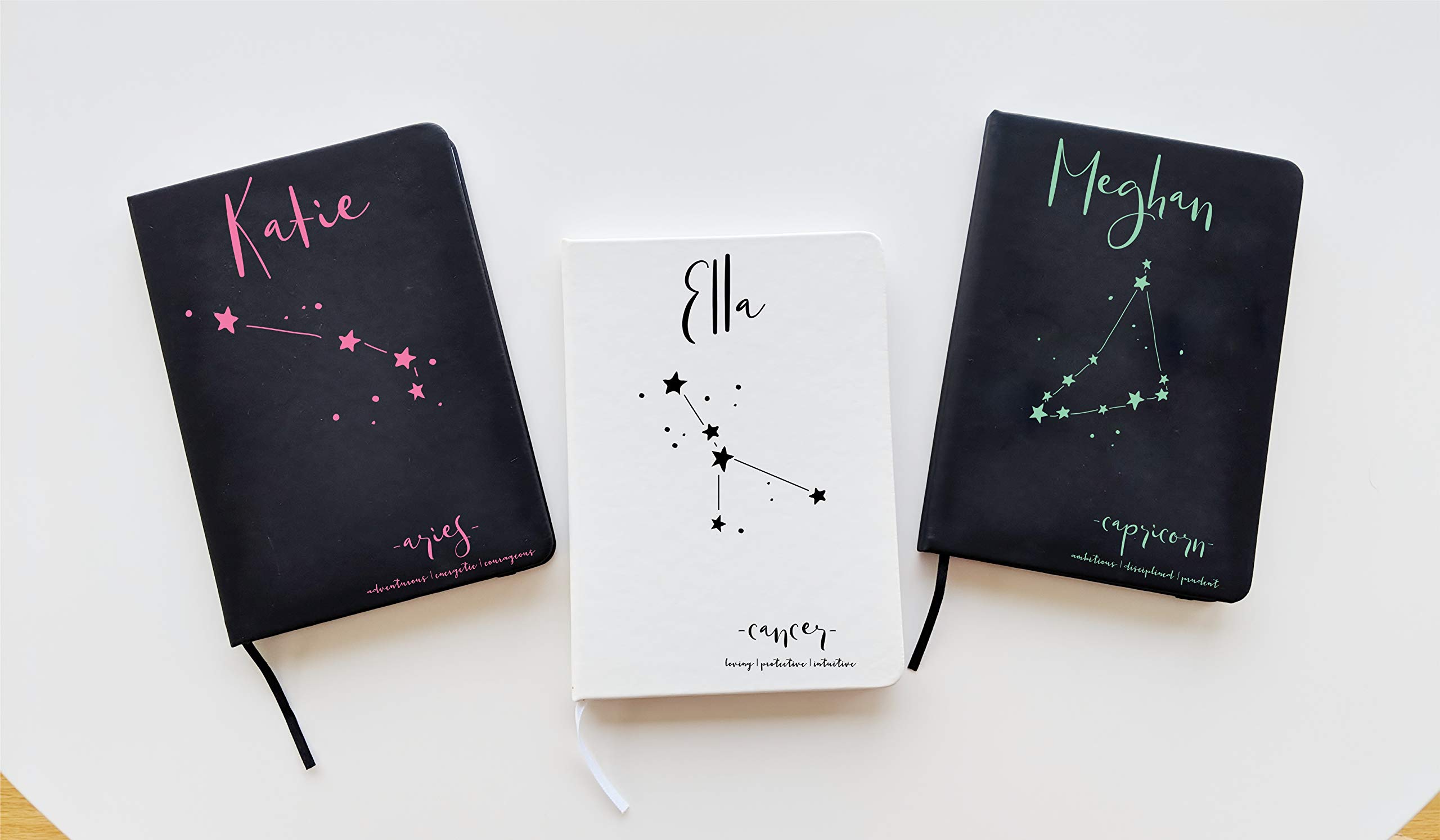 Custom Pisces Zodiac Journal - Personalized Astrology Notebook for Birthday Gifts & Horoscope Tracking | Perfect for Journaling, Note-Taking & Spiritual Reflection