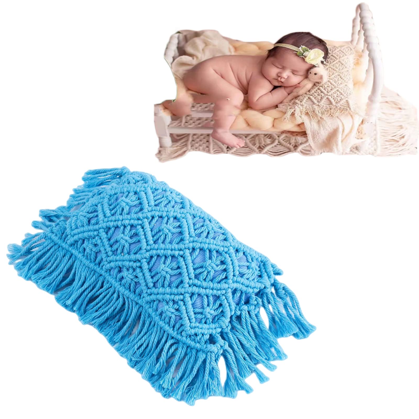 Baby Monthly Milestone Photography Props - Newborn Boy & Girl Photo Shoot Outfits, Cute Pillow Posing Aid & Backdrops for Professional Infant Photography | Perfect for 1-12 Month Milestone Pictures, Birthday Photos & Nursery Decor
