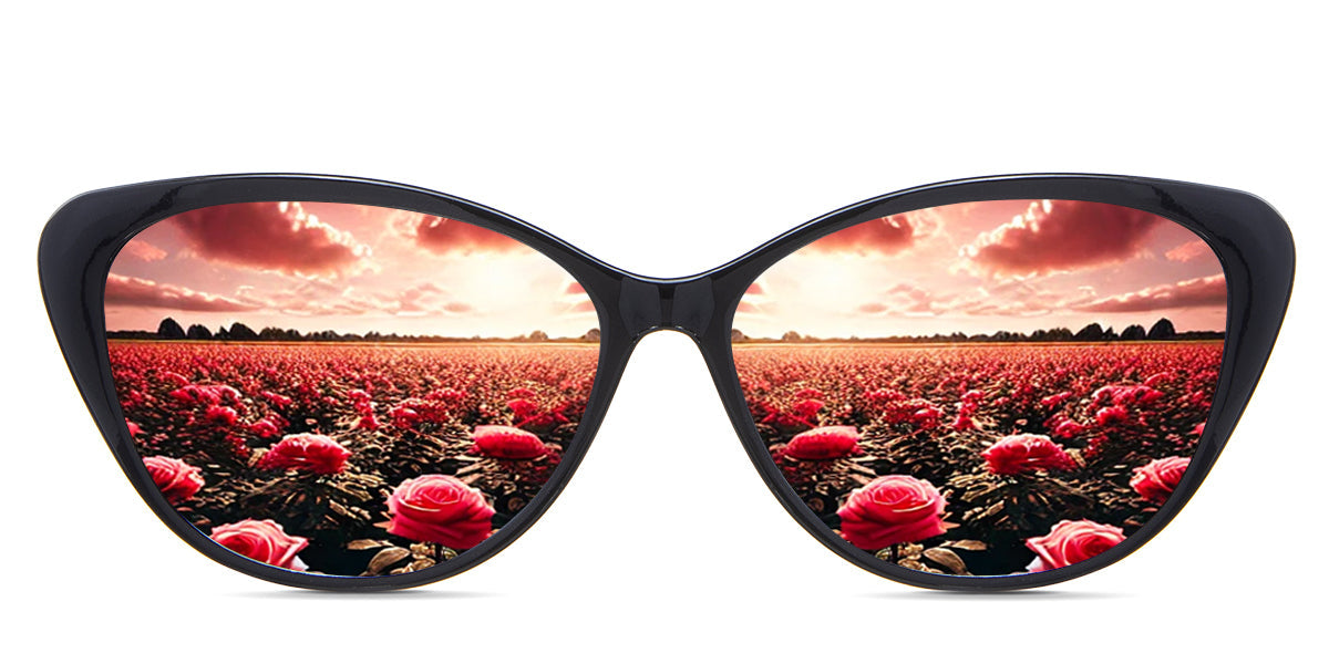 Amber Women's Prescription Sunglasses - UV Protection, Stylish & Comfortable for Driving, Outdoor Activities & Fashion