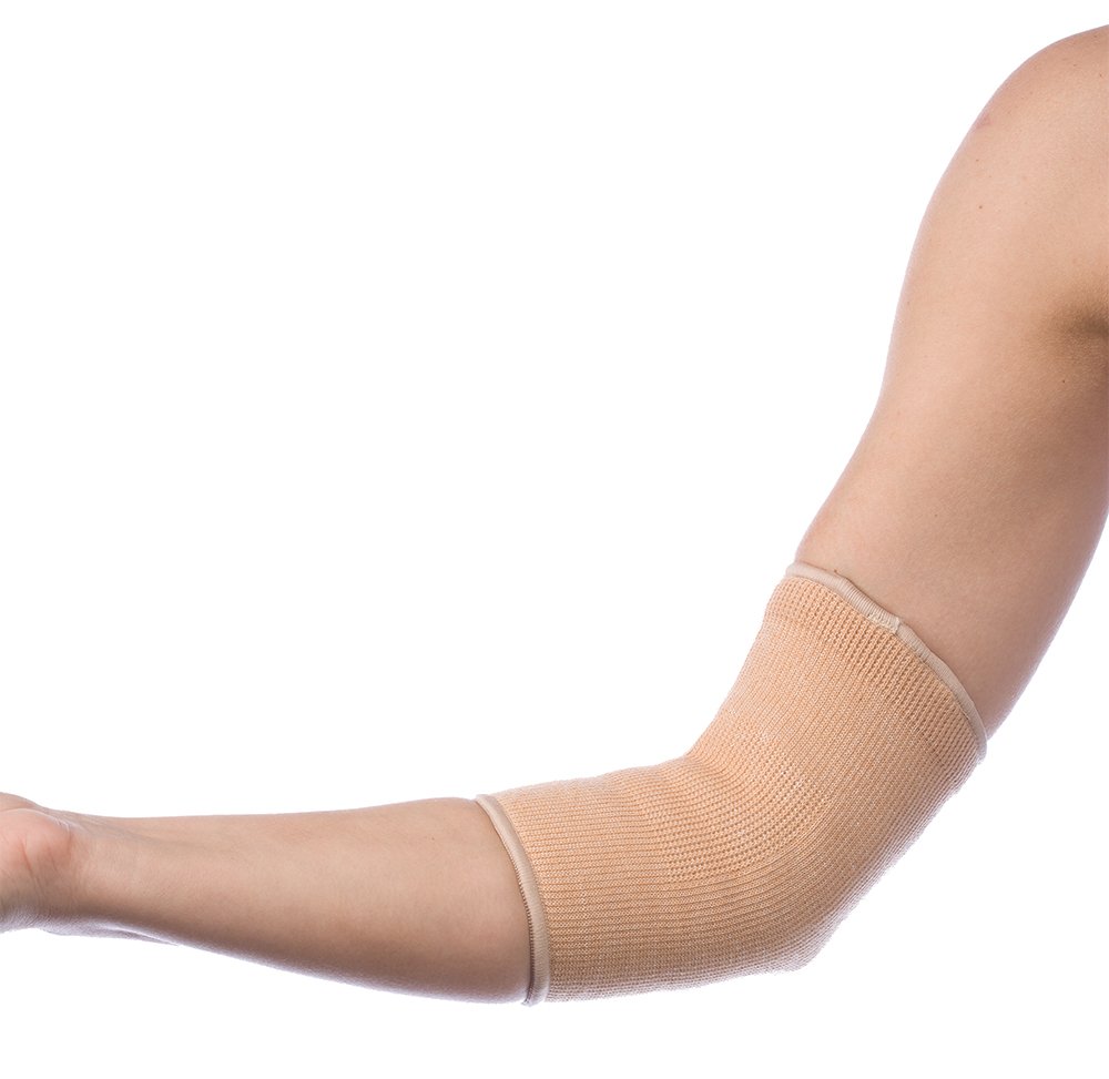 Body Sport Slip-On Elbow Compression Sleeve - Medium Size for Joint Support & Pain Relief - Perfect for Tennis, Golf, Weightlifting & Arthritis Relief