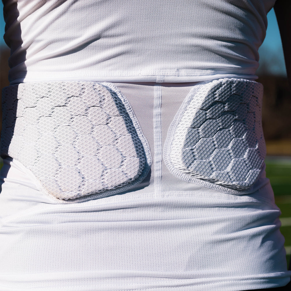 Women's HEX® 2 Pad Lacrosse Tank Top with Kidney Protection - Breathable Protective Gear for Lacrosse Training & Games