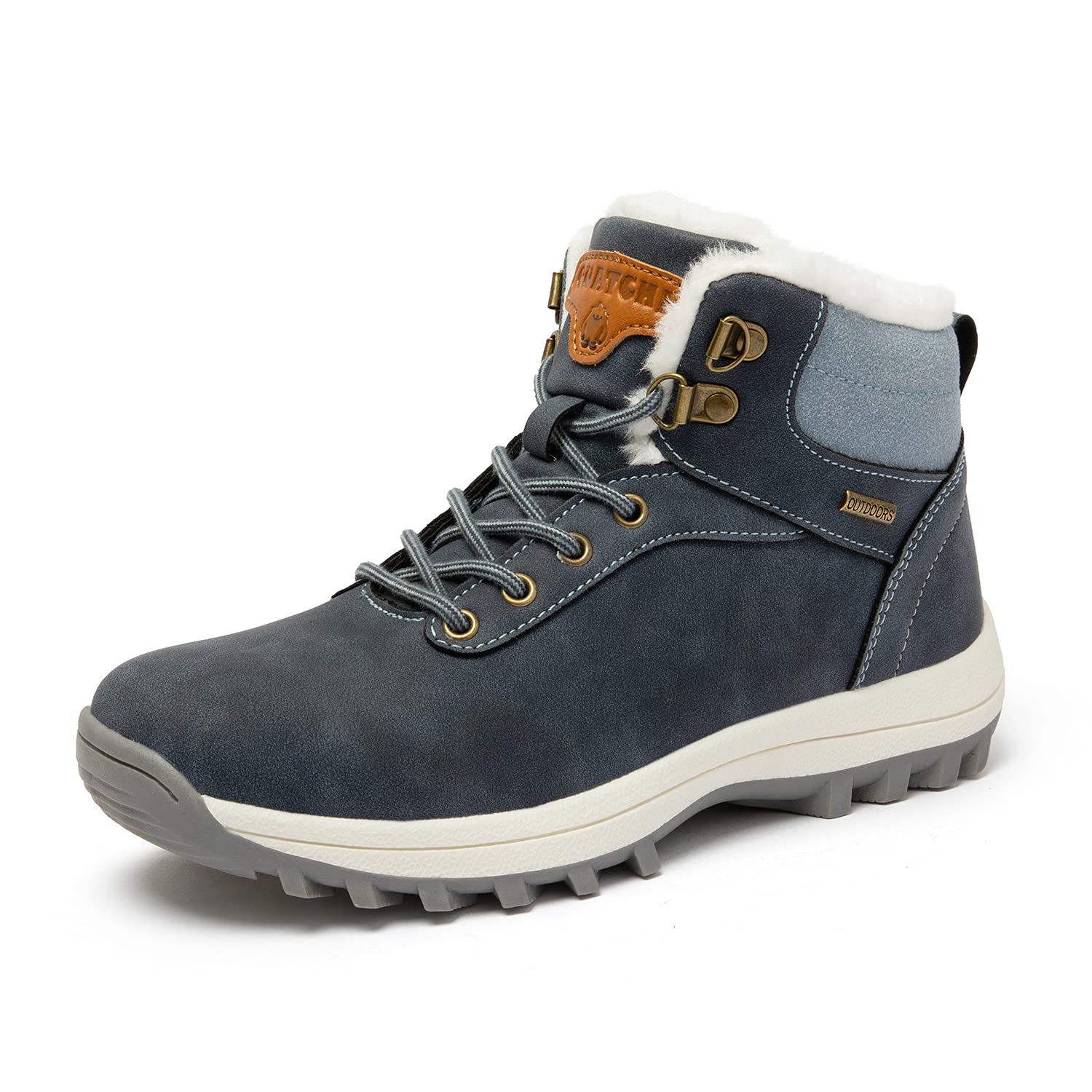 Mishansha Men's & Women's Waterproof Hiking Boots - Winter Snow Boots with Warm Insulation for Outdoor Trekking & Cold Weather Adventures