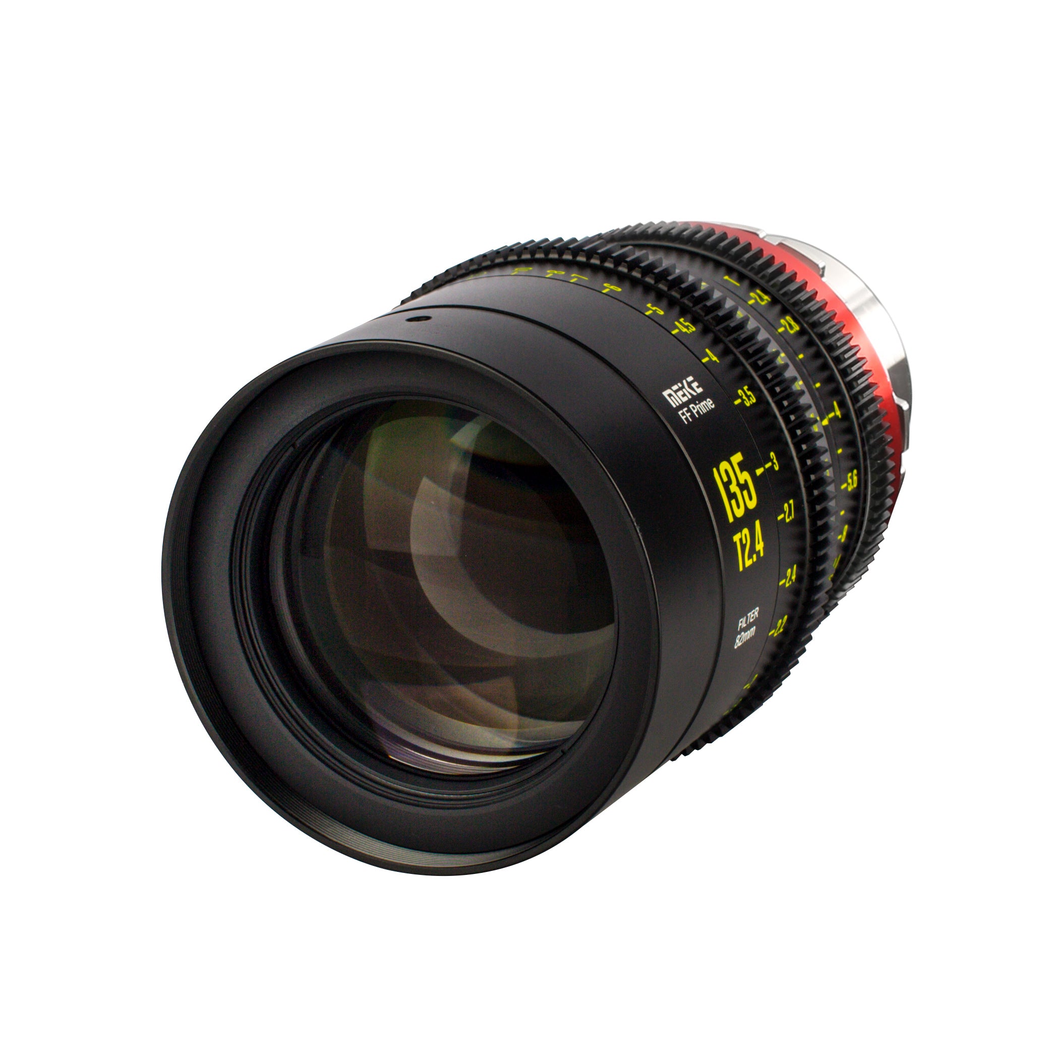 Meike 135mm T2.4 Full Frame Cinema Prime Lens for Sony E Mount - Professional Cine Lens for Filmmaking, Portrait Photography & Low Light Shooting