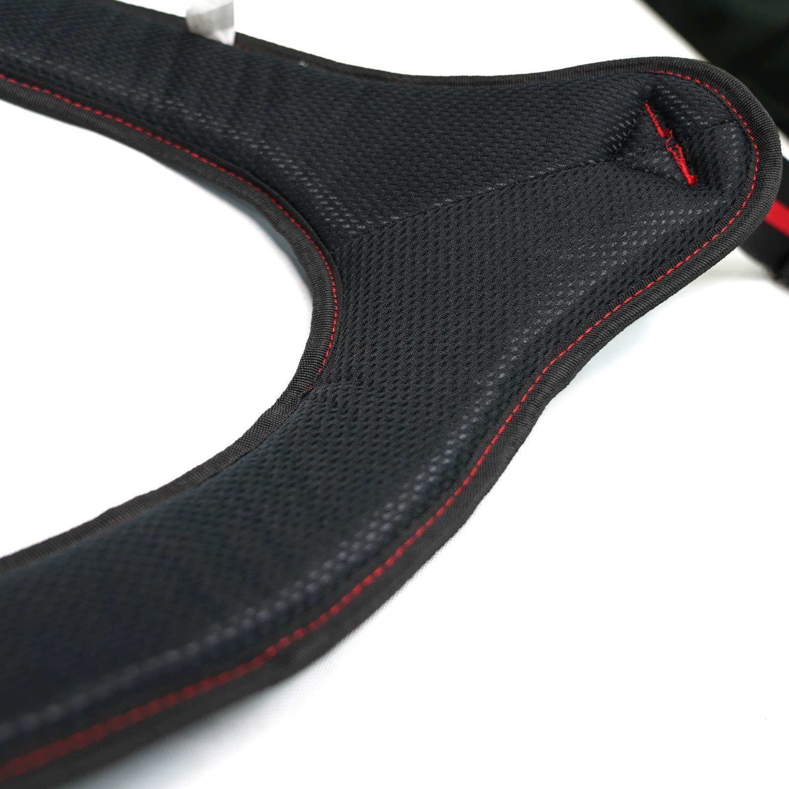 MELOTOUGH Heavy Duty Work Suspenders with 3 Trigger Hooks - Adjustable Tool Belt Suspenders, Detachable Phone Holder & Padded Shoulder Straps (Red) - Ideal for Construction, Carpentry, Plumbing & DIY Projects
