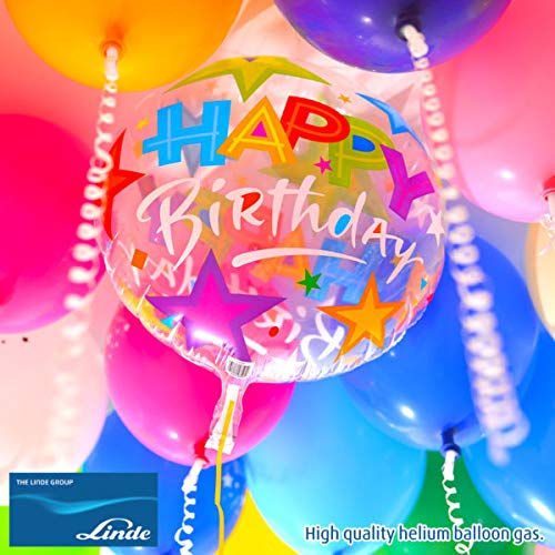 Disposable Helium Tank for Balloons - 1 Count - Portable Helium Gas Canister for Birthday Parties, Kids Events, Rubber Balloons & Cartoon Decorations - Perfect for Balloon Arches, Baby Showers & Celebrations