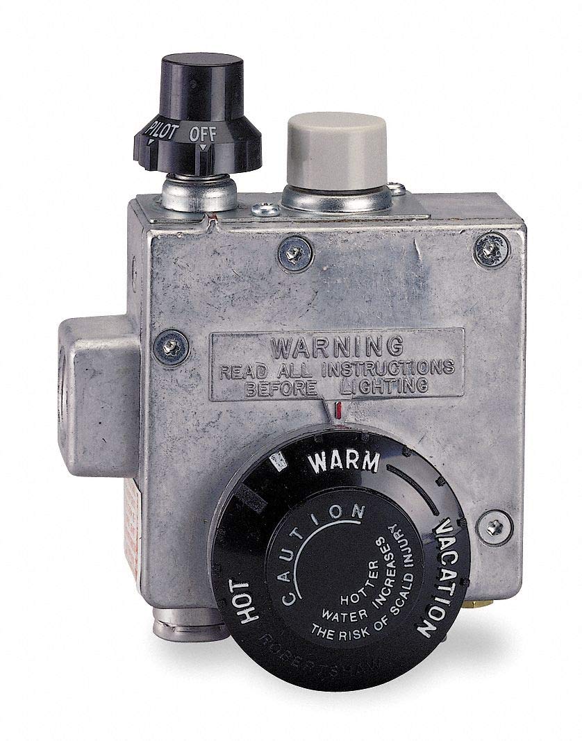 Robertshaw NG Gas Water Heater Control Valve - 45,000 BTU/H Capacity for Residential & Commercial Use | Perfect for Home Heating & Hot Water Systems