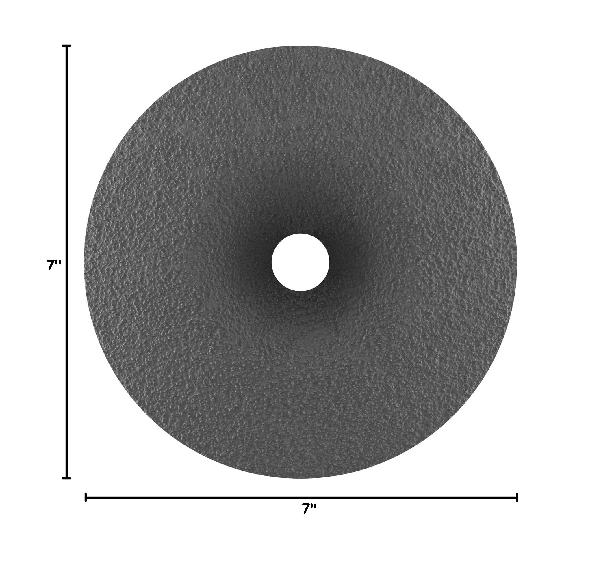 Pferd CC-Grind-Solid 7-Inch Grinding Disc with SGP Steel Victograin & Ceramic Abrasive - 7/8
