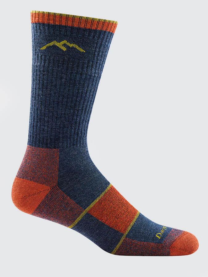 Darn Tough 1405 Men's Hiker Boot Midweight Hiking Socks with Full Cushion - Comfortable & Durable for Outdoor Adventures, Backpacking & Trail Running