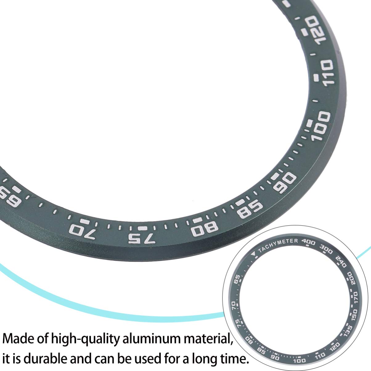 47mm Metal Watch Bezel Case Replacement Tool - Durable Watch Accessory for Rolex, Seiko & More | Perfect for Watch Repair & Customization