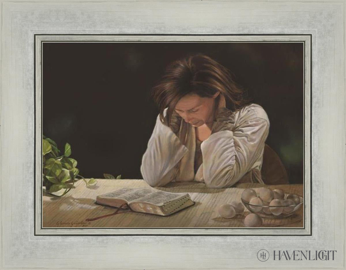 A Mother's Vigil: I Would Gather Thee - Modern Inspirational Wall Art for Home Decor | Perfect for Living Room, Bedroom & Nursery