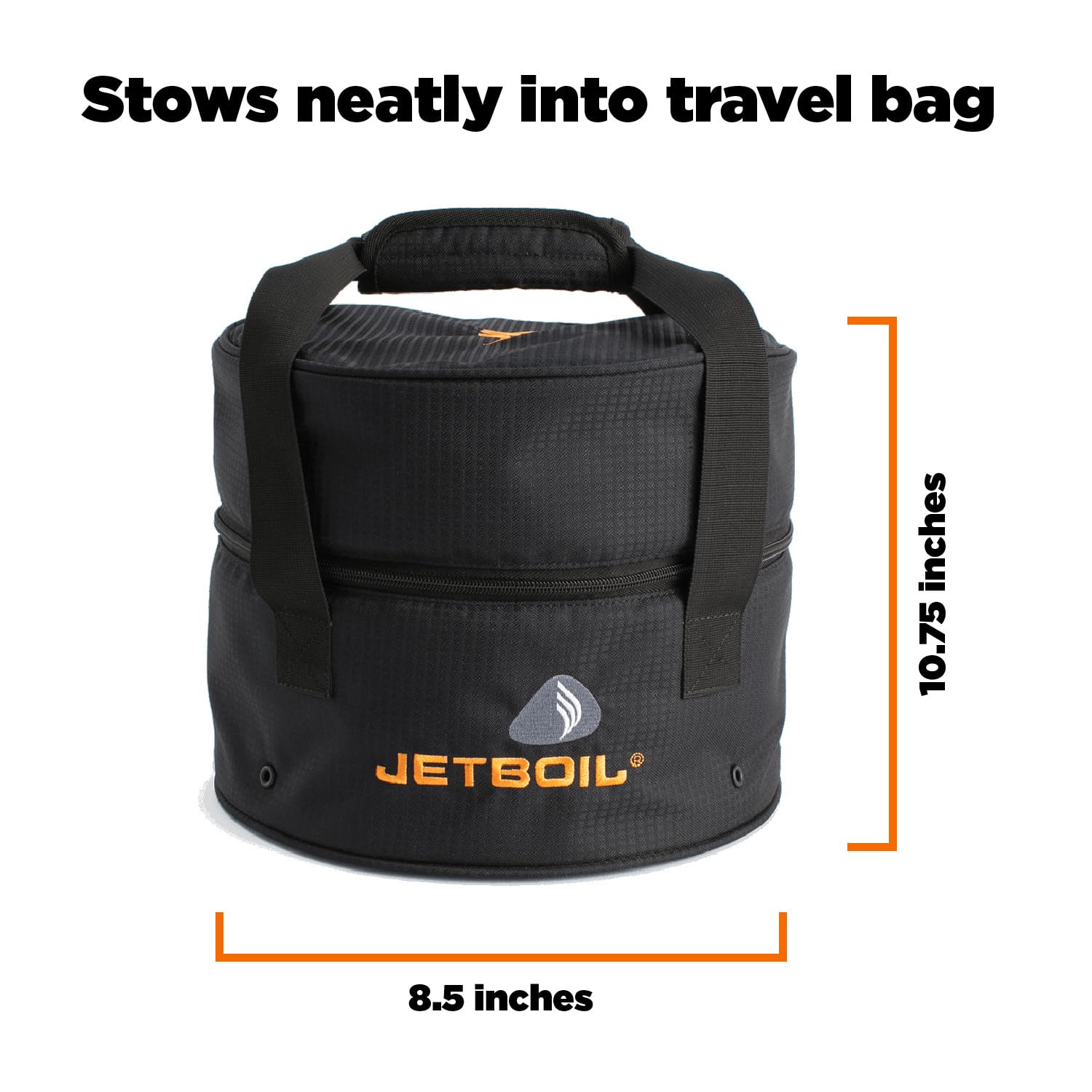 Jetboil Genesis Basecamp Backpacking & Camping Stove Cooking System with Cookware - Portable Outdoor Stove for Backpacking, Hiking & Camping Trips