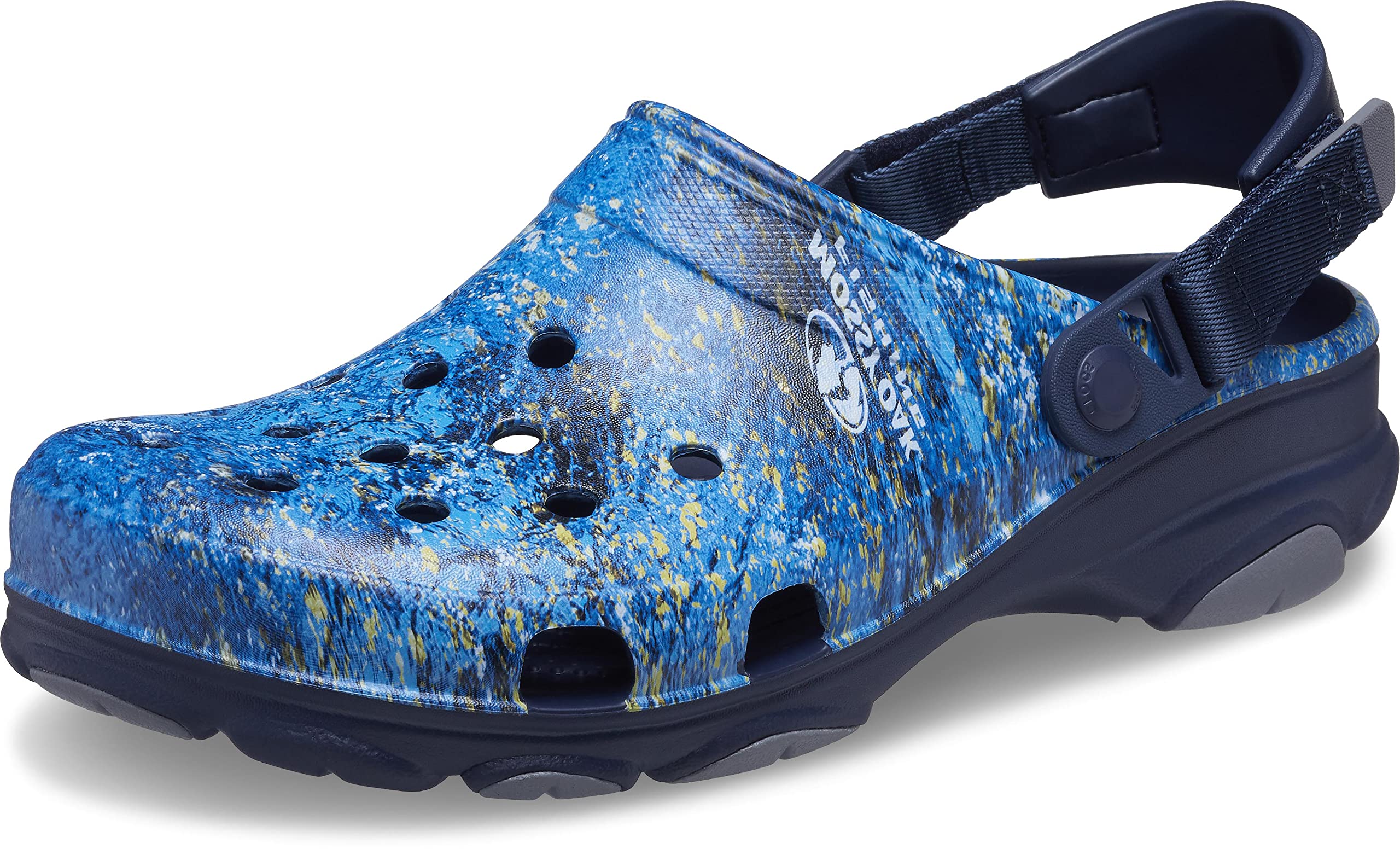 Crocs Unisex-Adult Classic All Terrain Camo Clogs - Comfortable Waterproof Slip-On Shoes for Men & Women - Perfect for Outdoor, Beach, Garden, and Casual Wear