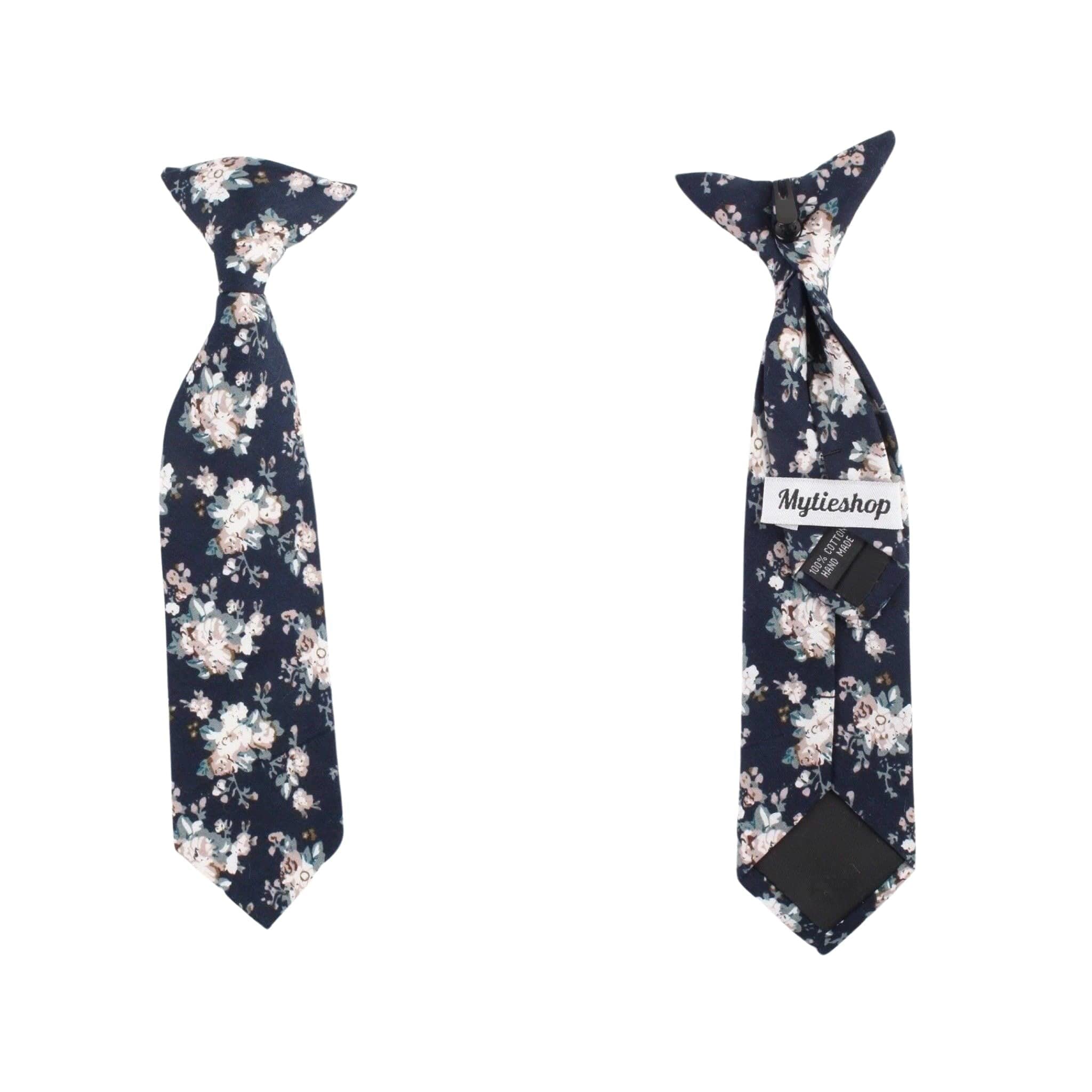 Boys Clip On Tie for Kids Ages 1-13 - Adjustable Pre-Tied Necktie for Ring Bearers, Page Boys & Formal Occasions - Perfect for Weddings, School Events & Family Photos
